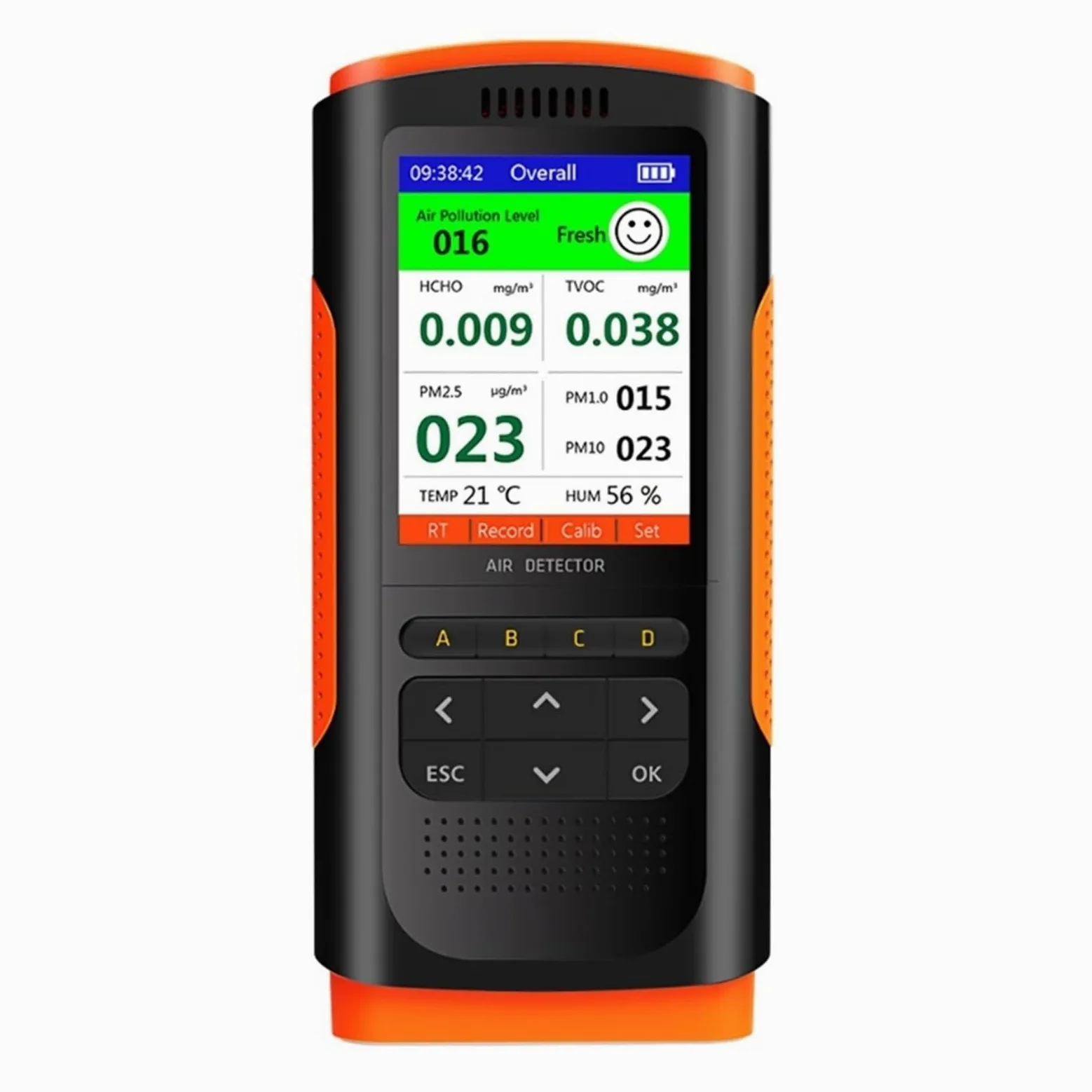 Monitor de calidad del aire, Monitor de calidad del aire, Detector de formaldehído, medidor de contaminación, probador de Sensor, detección y prueba de contaminación interior, casa nueva