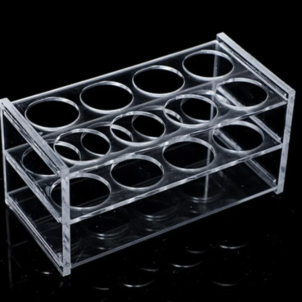 Soporte para Tubos de Ensayo de Acrílico 50 ml Diámetro 30 mm