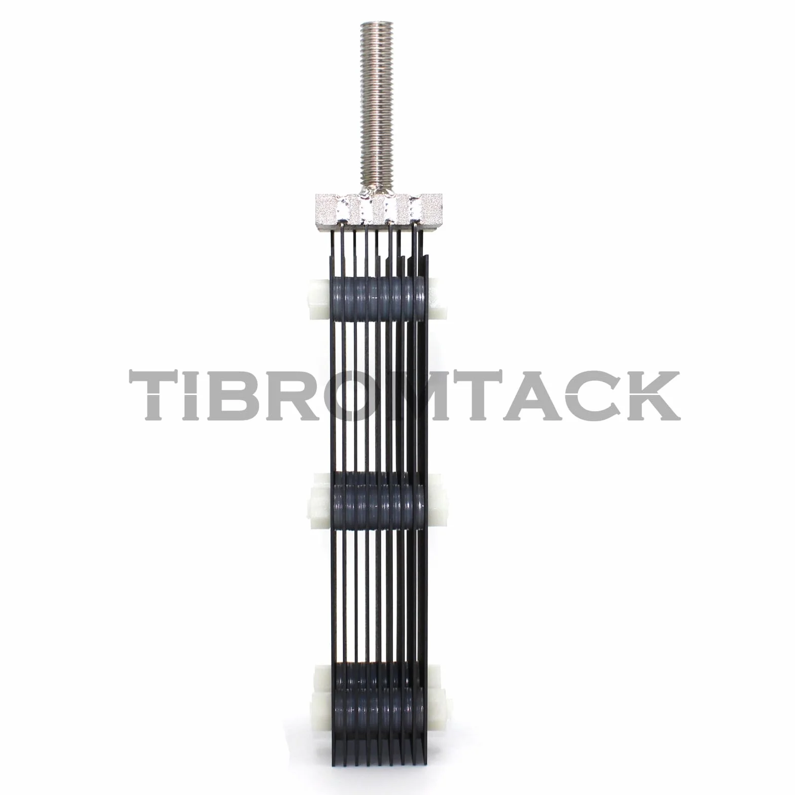 Conjunto de electrodos de titanio ánodo recubierto con revestimiento MMO Ru-Ir Electrodo tipo DSA para electrolizador de hidrógeno HHO