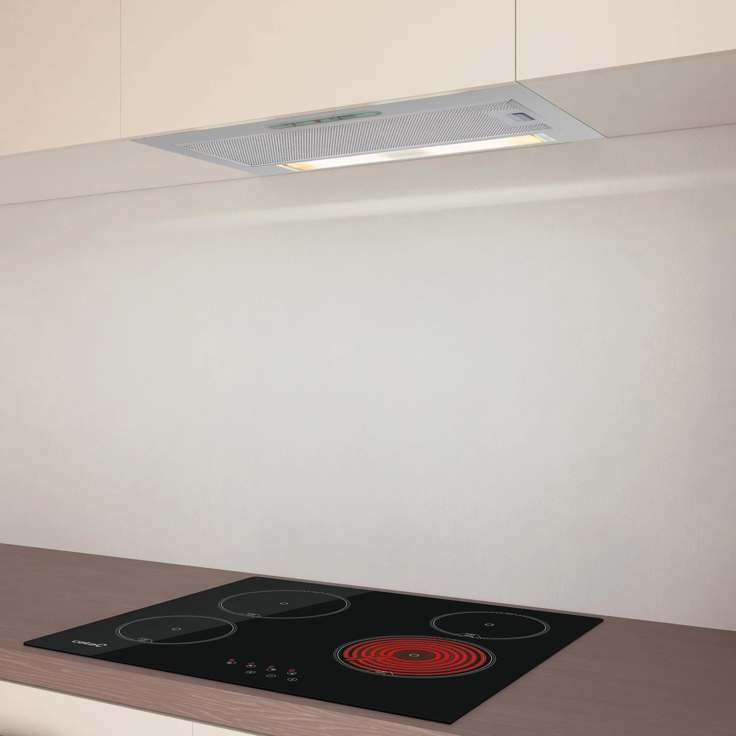 Cata Campana de Cocina G 45 X/L 45 cm Inox Filtros Lavables Iluminación LED