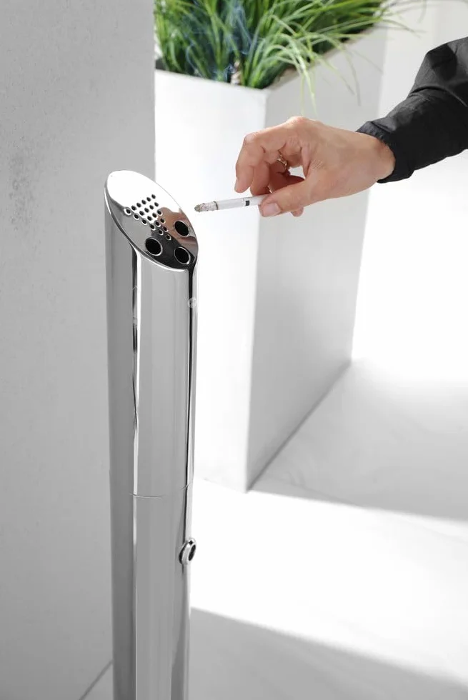 HENDI Cenicero de pie - ø170x(H)920 mm
