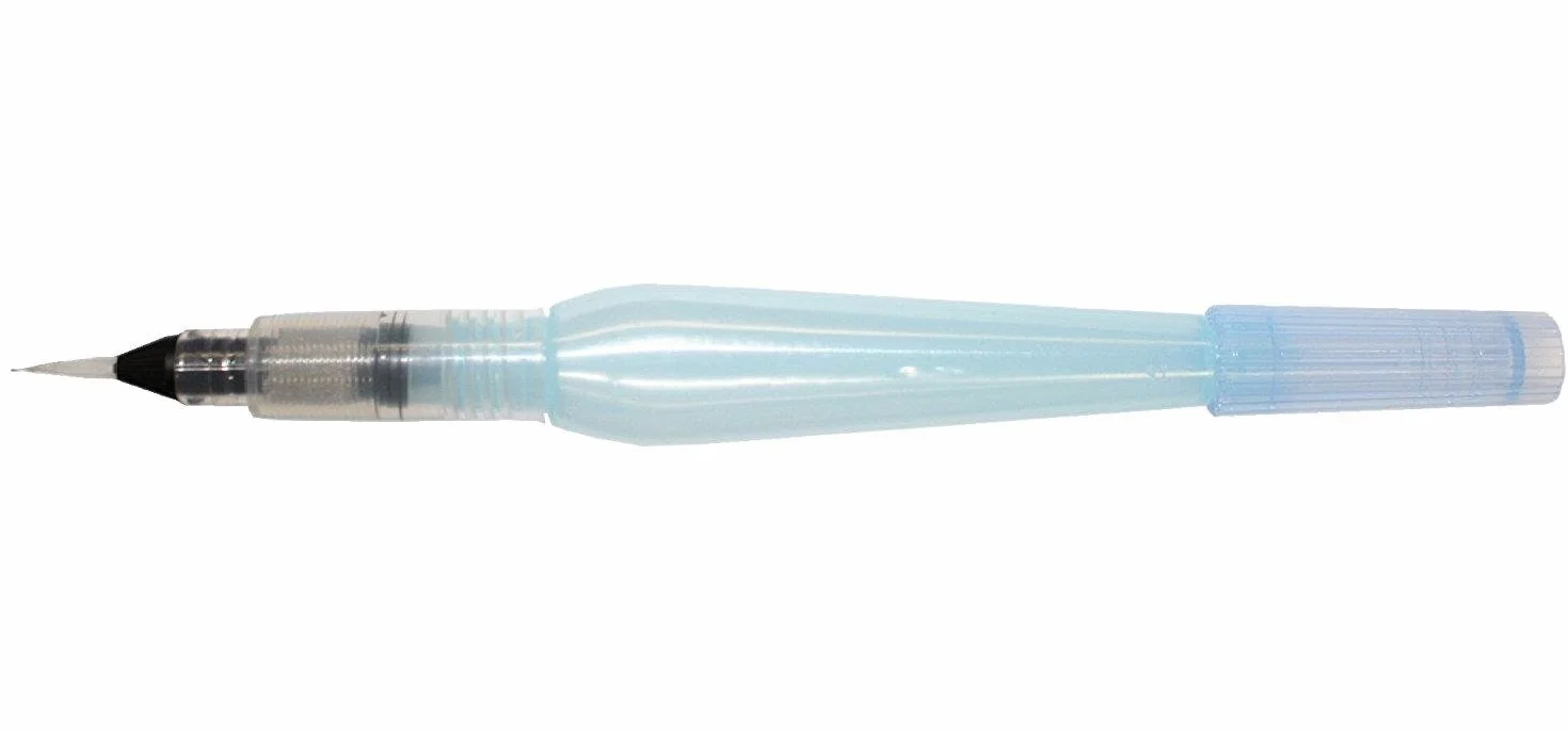 Pentel Aquash Brush Pincel para acuarelar con depósito de agua