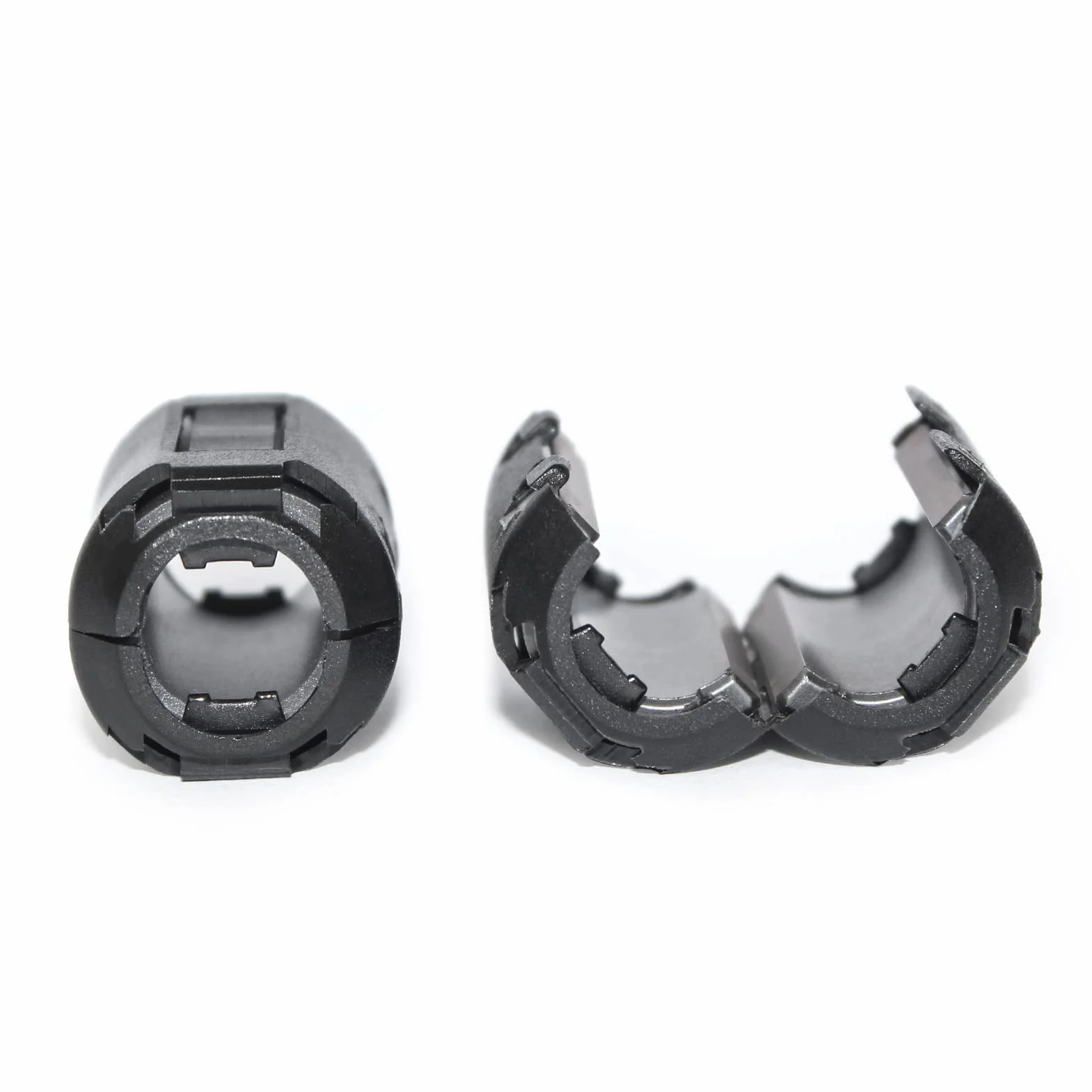 TOJOIN 10PCS Clip-on Ferrite Core RFI EMI Noise Suppressor Cable Clip 9mm