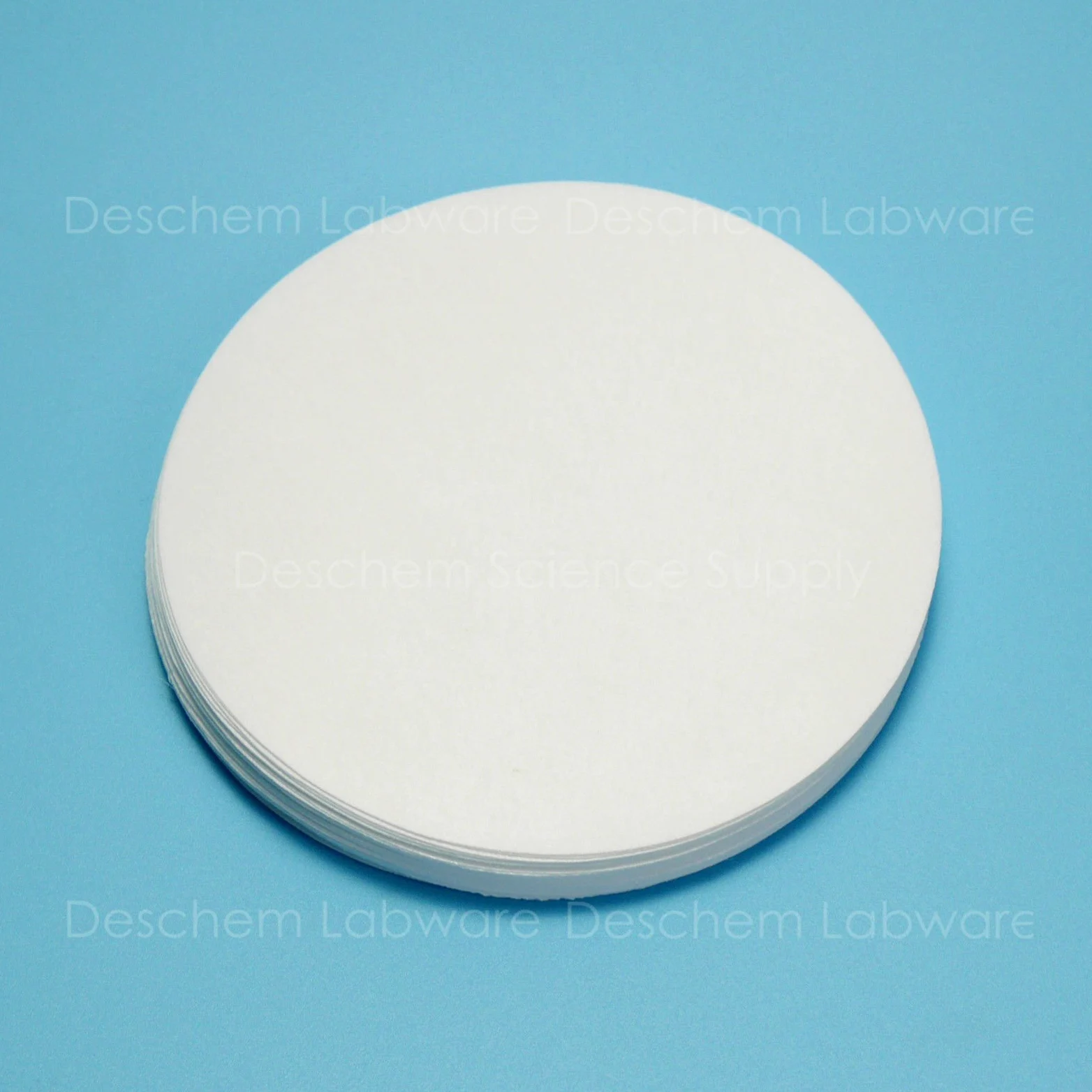 100 mm, filtro de membrana de PTFE hidrofóbico, diámetro exterior 10 cm, hecho de polietileno, 50 unidades por caja