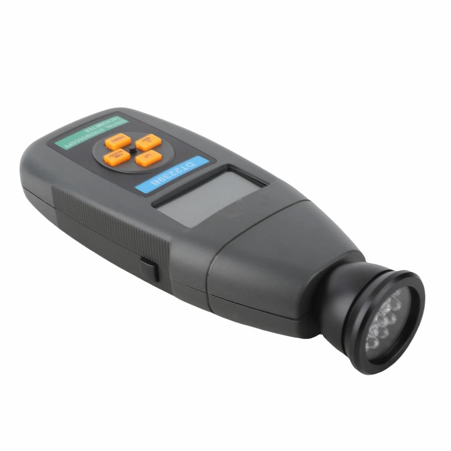 Tacómetro Fotoeléctrico Portátil Estroboscópico Digital para Medición Precisa de la Velocidad Medidor de Revoluciones Estroboscópico DT2239B