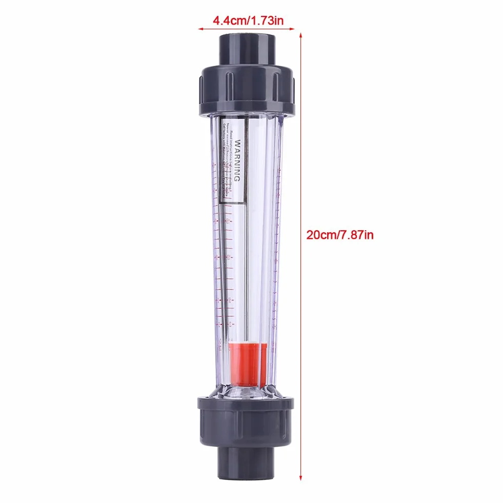 Tubo de plástico Medidor de Flujo de Agua 25-250L/H