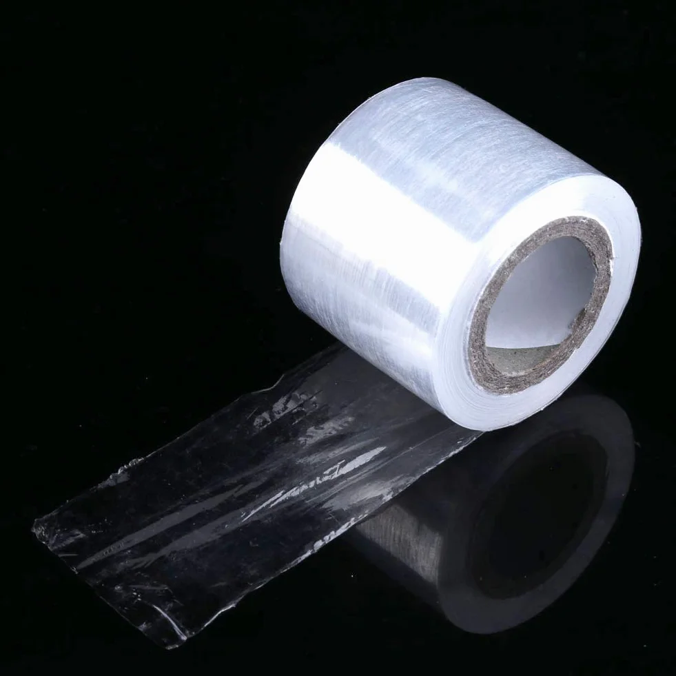 Lámina adhesiva para tatuajes transparente desechable rollo plástico cejas labios