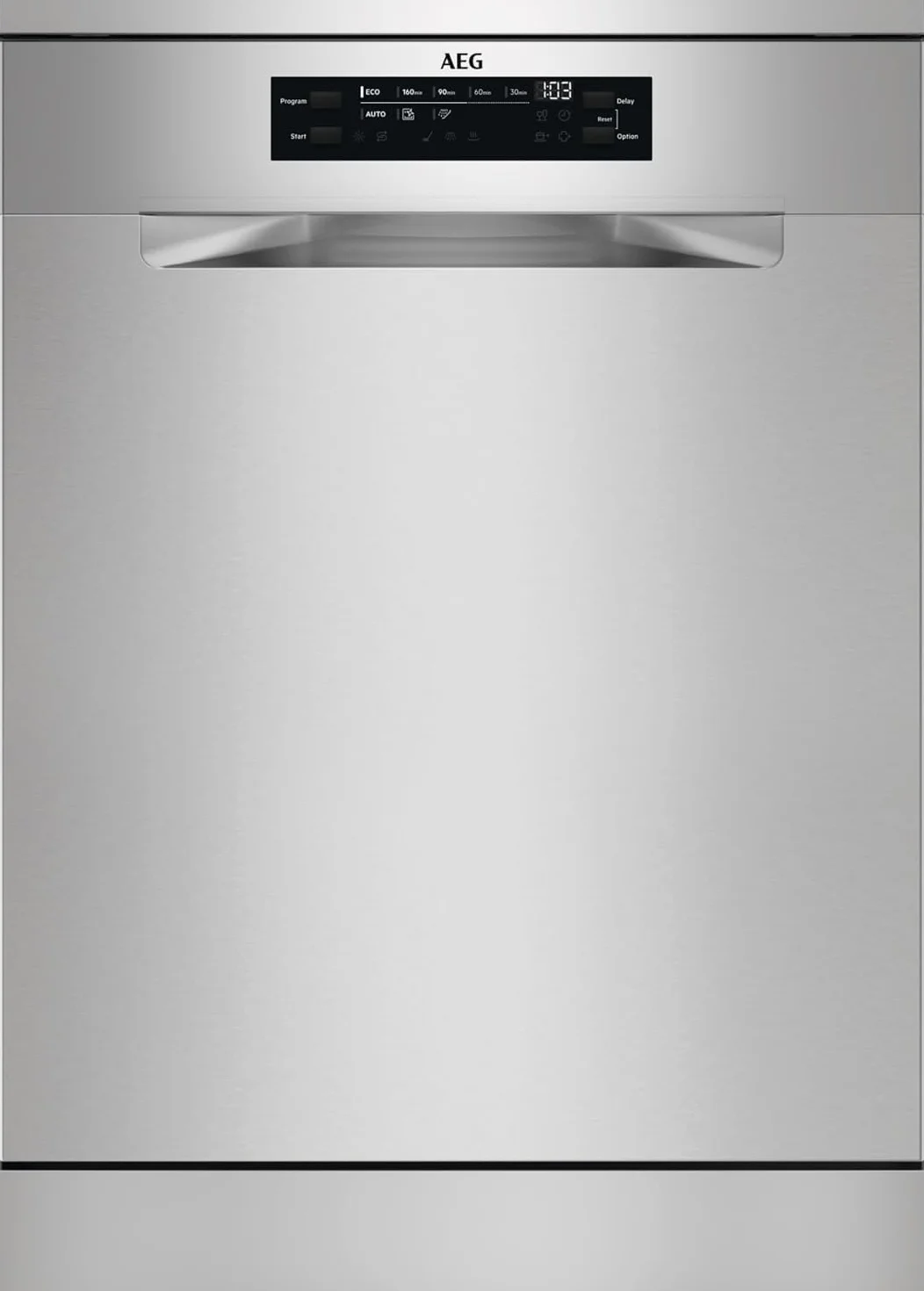 AEG Lavavajillas 60 cm FFB64607ZM 13 cubiertos Motor Inverter Serie 6000 SatelliteClean INOX