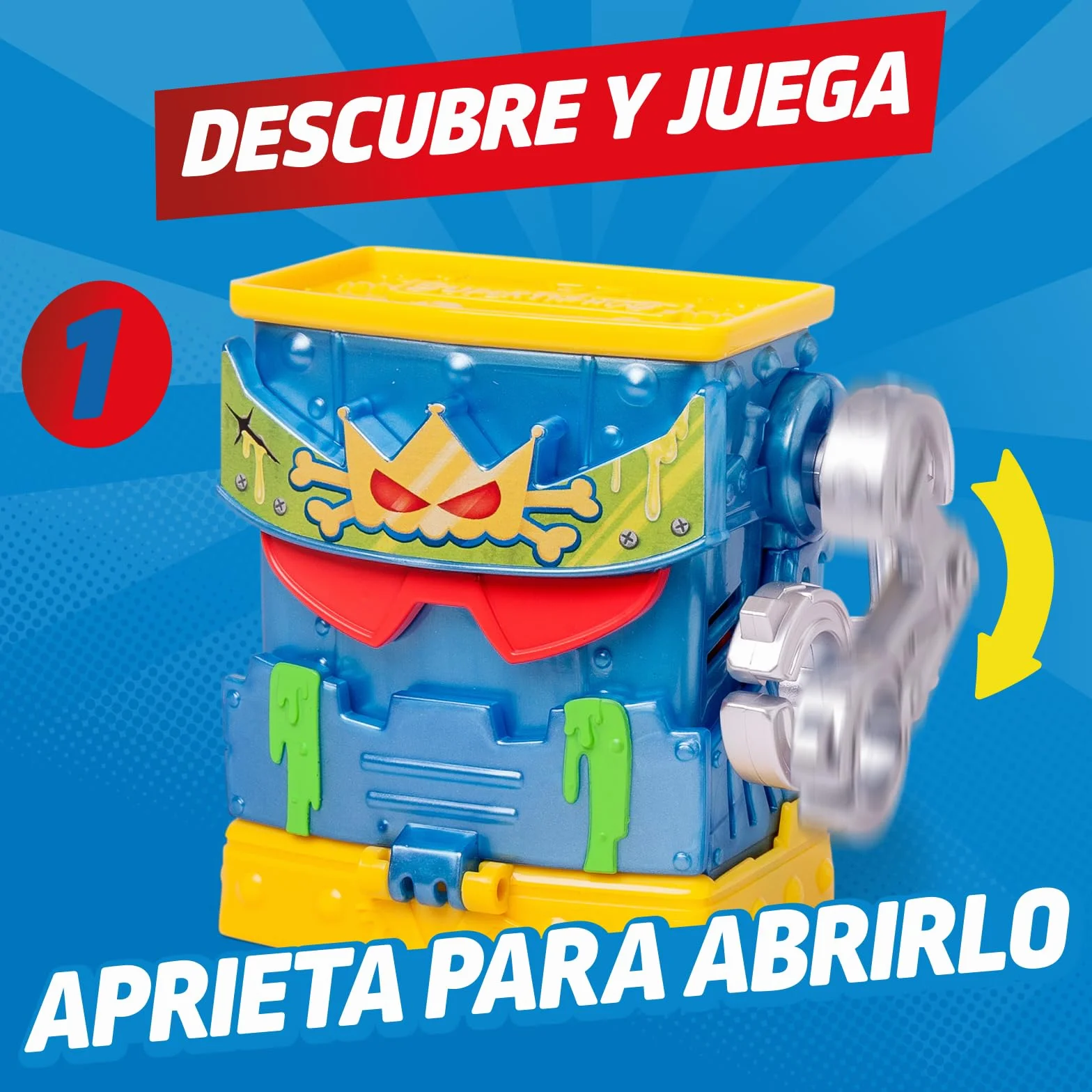 SUPERTHINGS KAZOOM Power Hidden Base Mr. King Guarida Serie TV