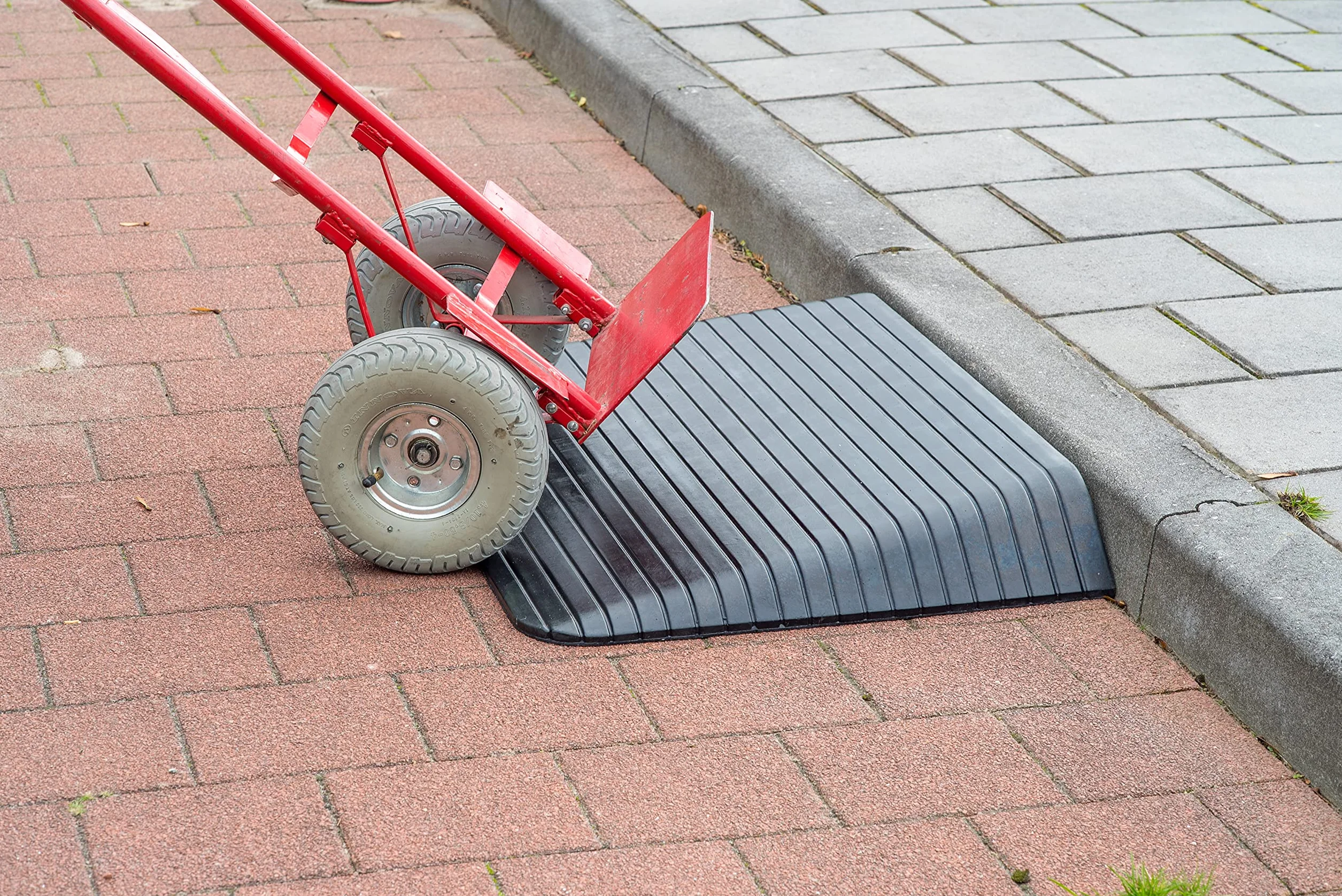 Bepco Rampa para sillas de ruedas de goma 9,0 x 90 x 53 cm
