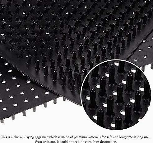 Almohadillas lavables para anidar pollos, alfombrillas de césped artificial para gallineros y cajas de anidación, soporta la puesta de huevos de gallinas