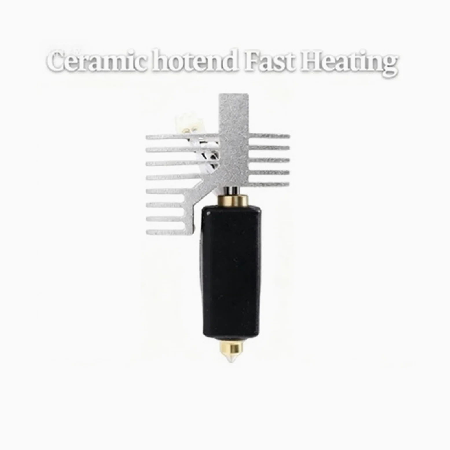 Kit Hotend De Cerámica For Impresora Centauri Carbon, Con Boquilla Acero Endurecido Y Latón(Hotend-2468)