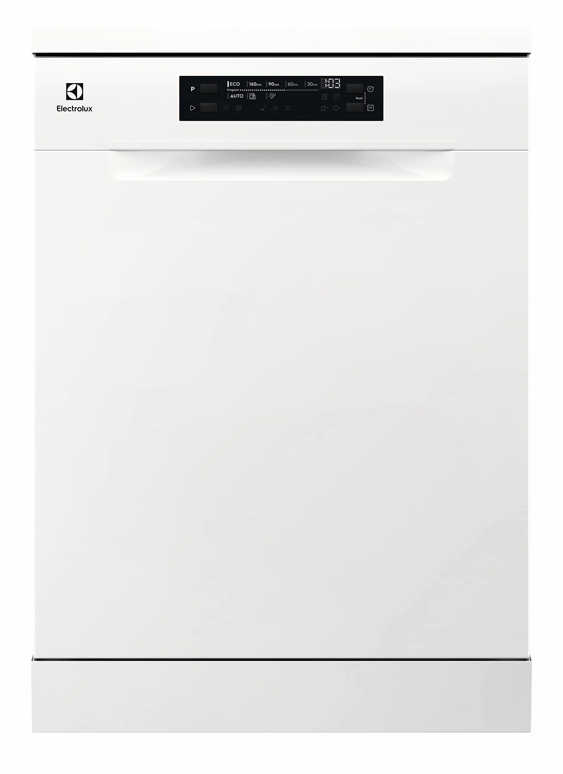 Electrolux ESS47420SW Lavavajillas 60 cm 13 cubiertos AirDry Auto 30 min Display XL Extrahigiene Brazo Aspersor Satélite Softspikes 44 dB(A) Blanco Clase C