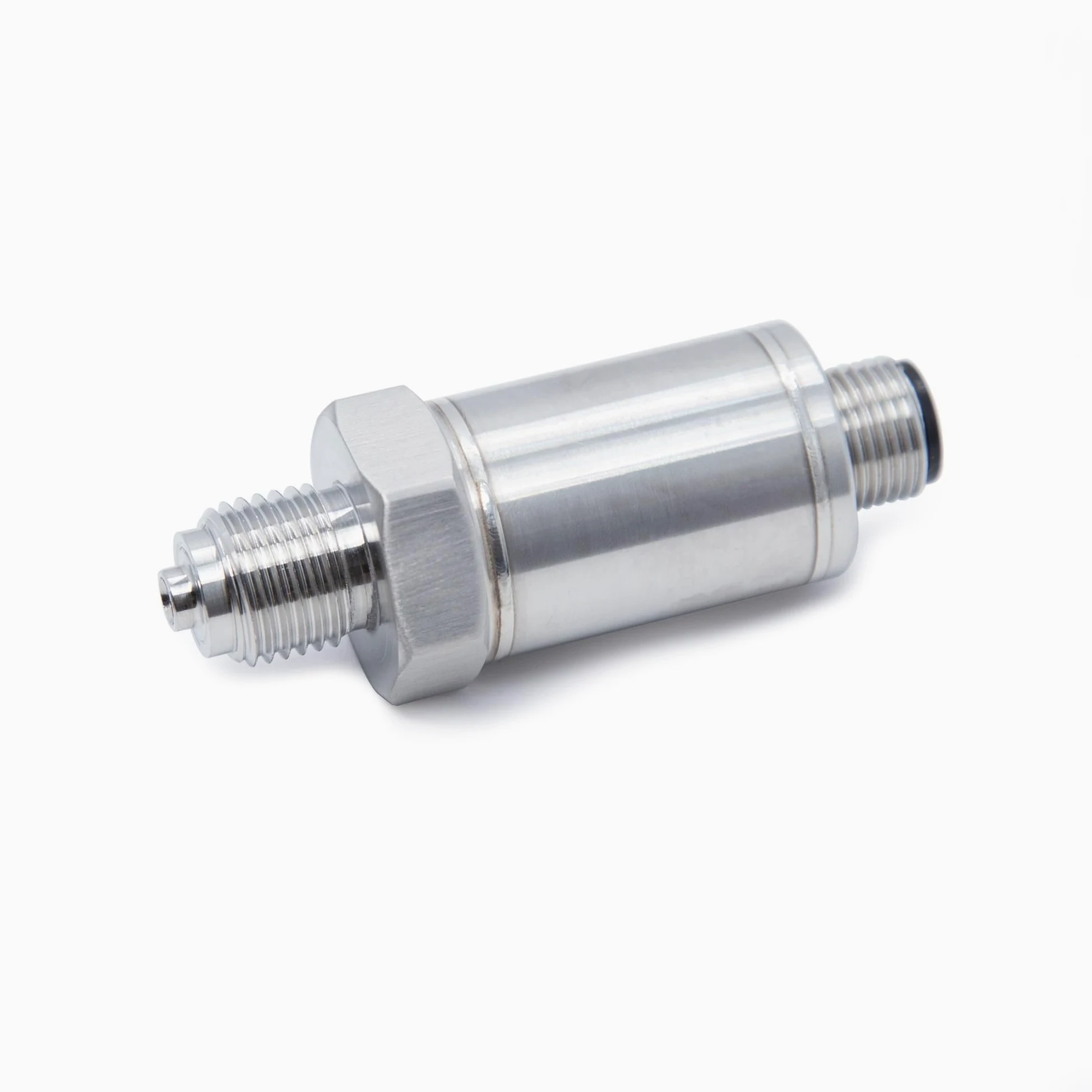 Transductor de presión de aire de agua y aceite, combustible y gas, G1/4, 12-36 V, 4-20 mA, M12-4 pines, SS304, sensor de transmisor absoluto / calibre (9-36 V OUT 1-5 V-(-0,1)-0,1 Mpa)