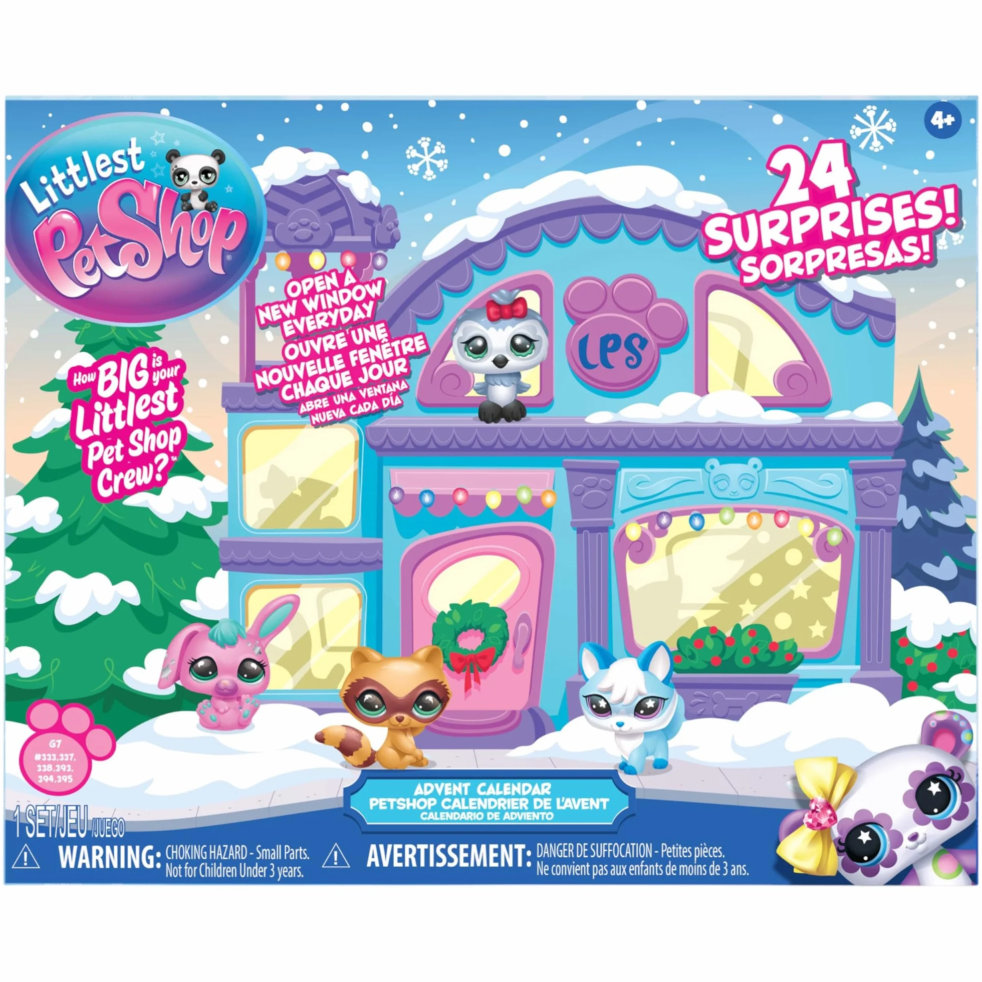 Calendario dell'Avvento BANDAI Littlest Pet Shop Edizione 2025