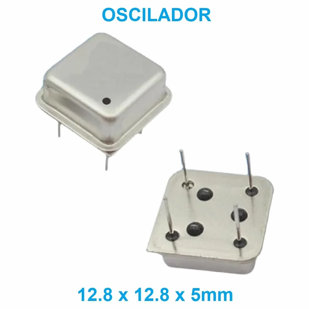 Oscilador De Cuarzo 24 MHz TTL DIP 4 Pines 3.3V 5.0V