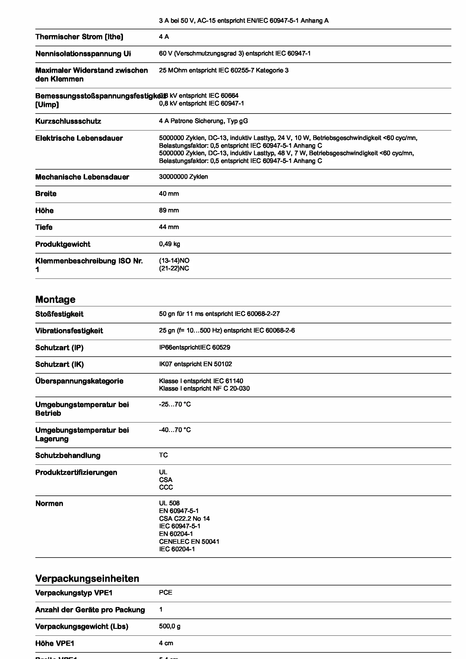 Schneider Electric XCKJ10513D Limit Switch Xckj, Steel Roller Lever, 1Nc+1No, Snap Action, M12