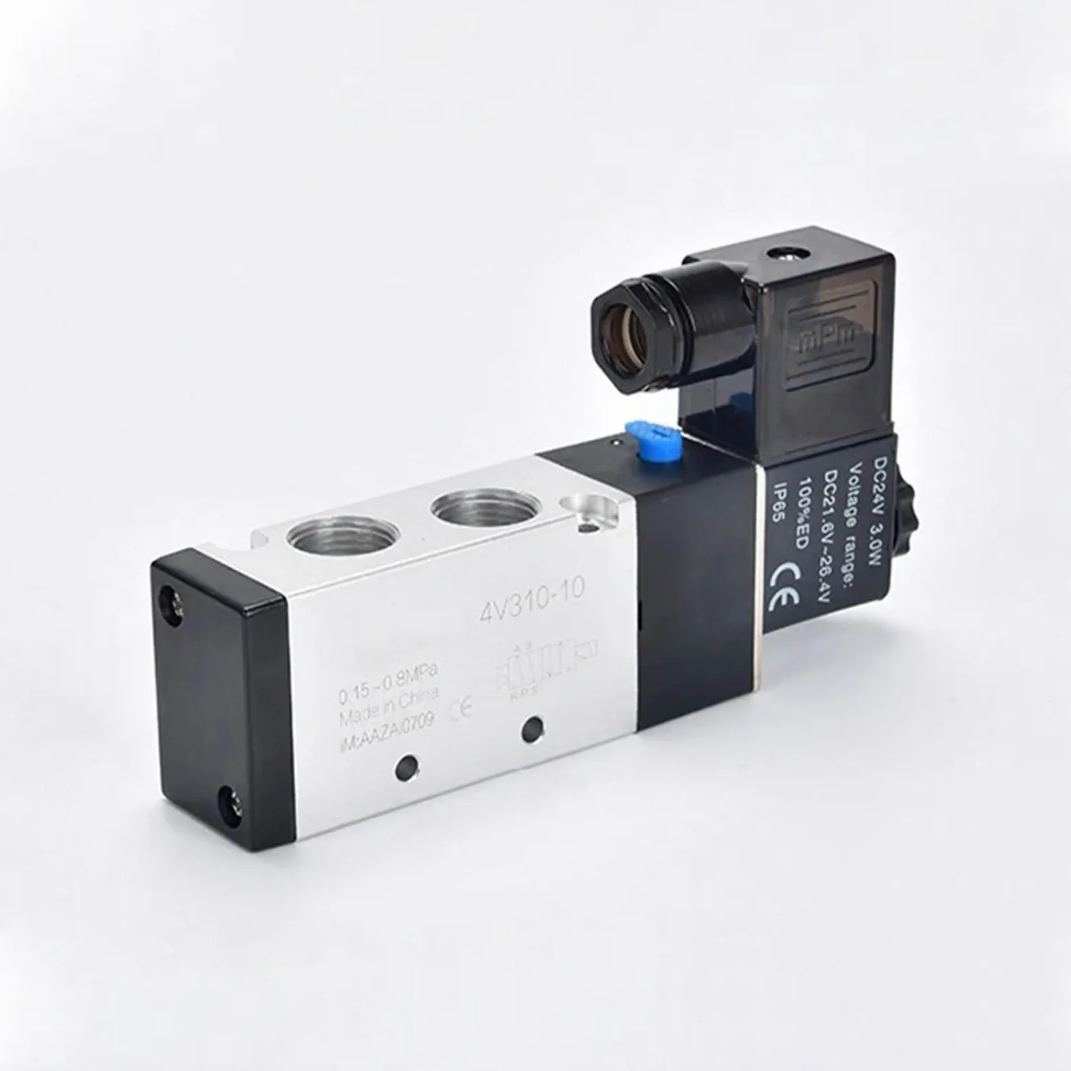 Electroválvula neumática de 5 vías y 2 Posiciones, 4V210-08 y 4V310-10, 12 V, 24 V y 220 V(4V110-06,DC12V)