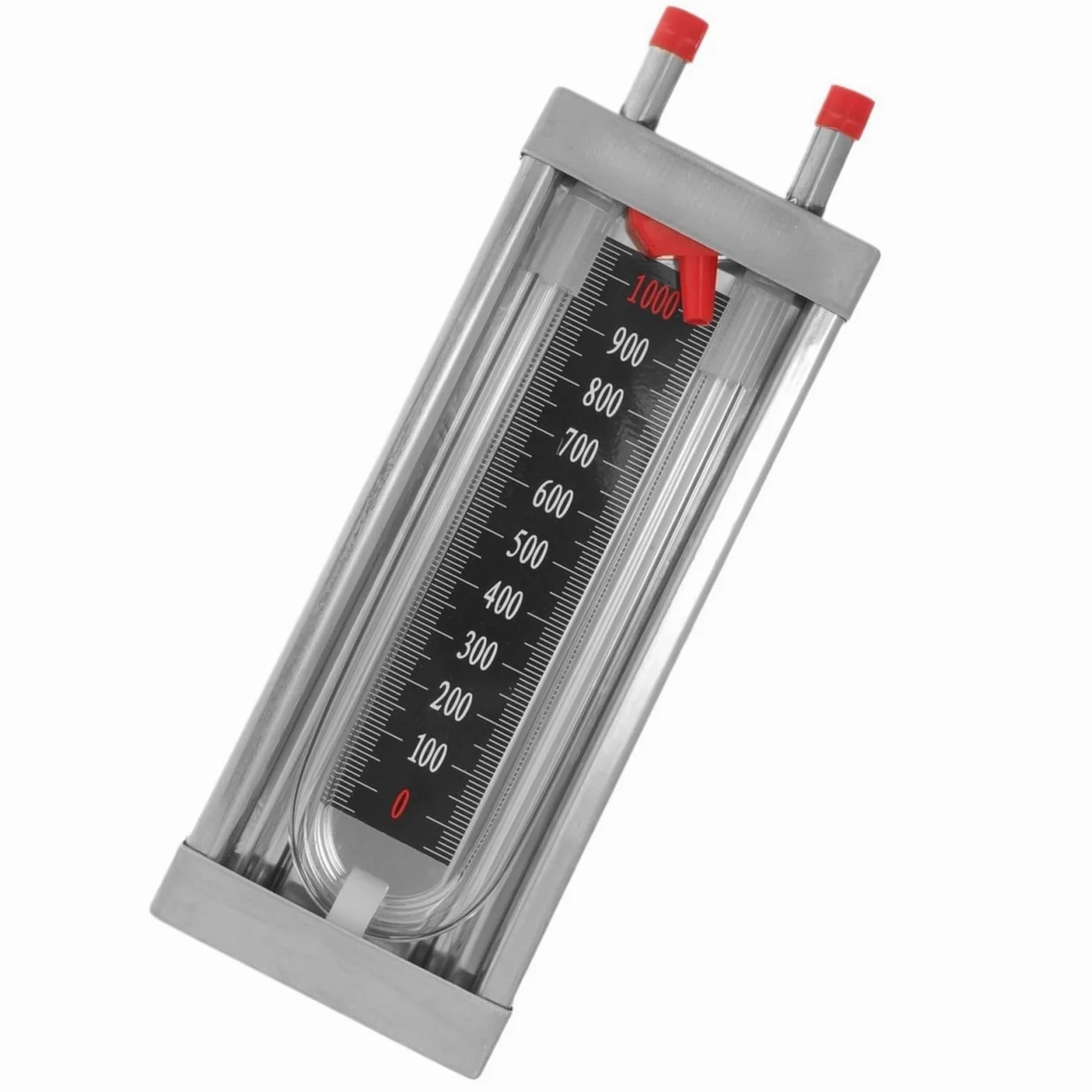 Manómetro con Sensor de presión en Forma de U, manómetro, probador de Tubo de vacío, Columna de Agua, diferencial de Acero Inoxidable