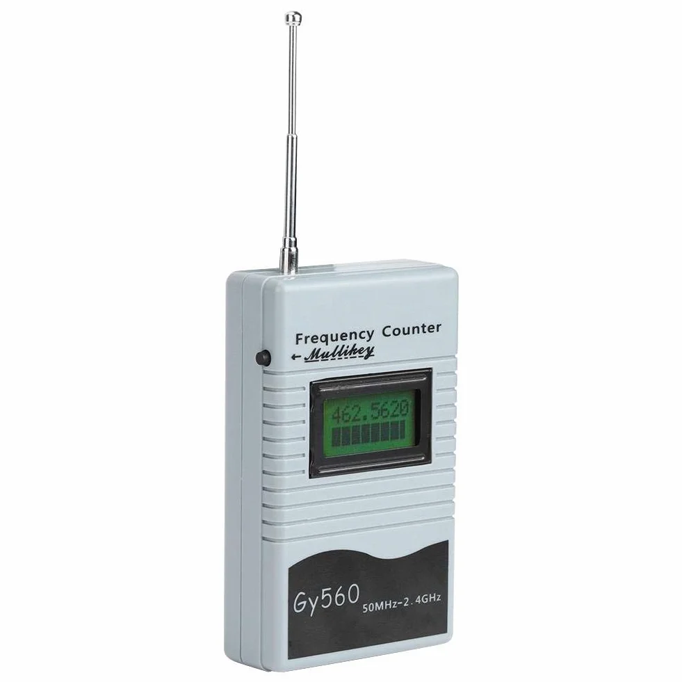 EBTOOLS GY560 Medidor de frecuencia de radio 50Mhz a 2.4Ghz Contador portátil
