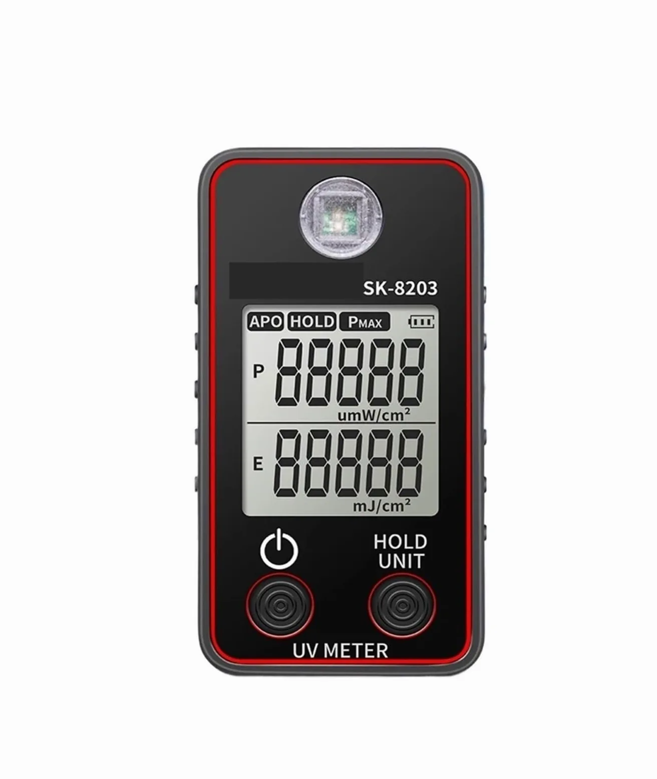 Espectrofotómetro, Iluminómetro Ultravioleta Alto, Medidor De Iluminancia Portátil, Medidor De Prueba De Iluminación Portátil, Pantalla LCD Con Retención De Datos