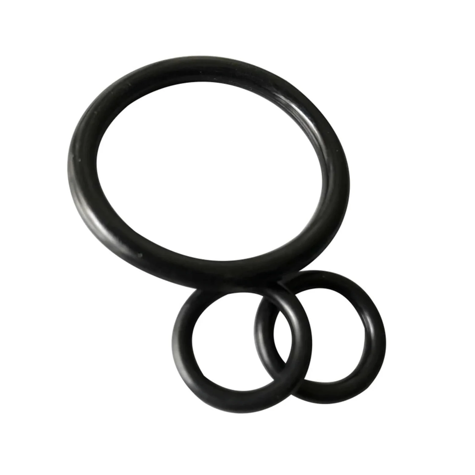 100 Uds Junta tórica CS 1,5mm X 5~80mm OD NBR Caucho de nitrilo for automóvil Redondo Tipo O arandela de Sellado Resistente al Aceite Negro(OD 80mm)