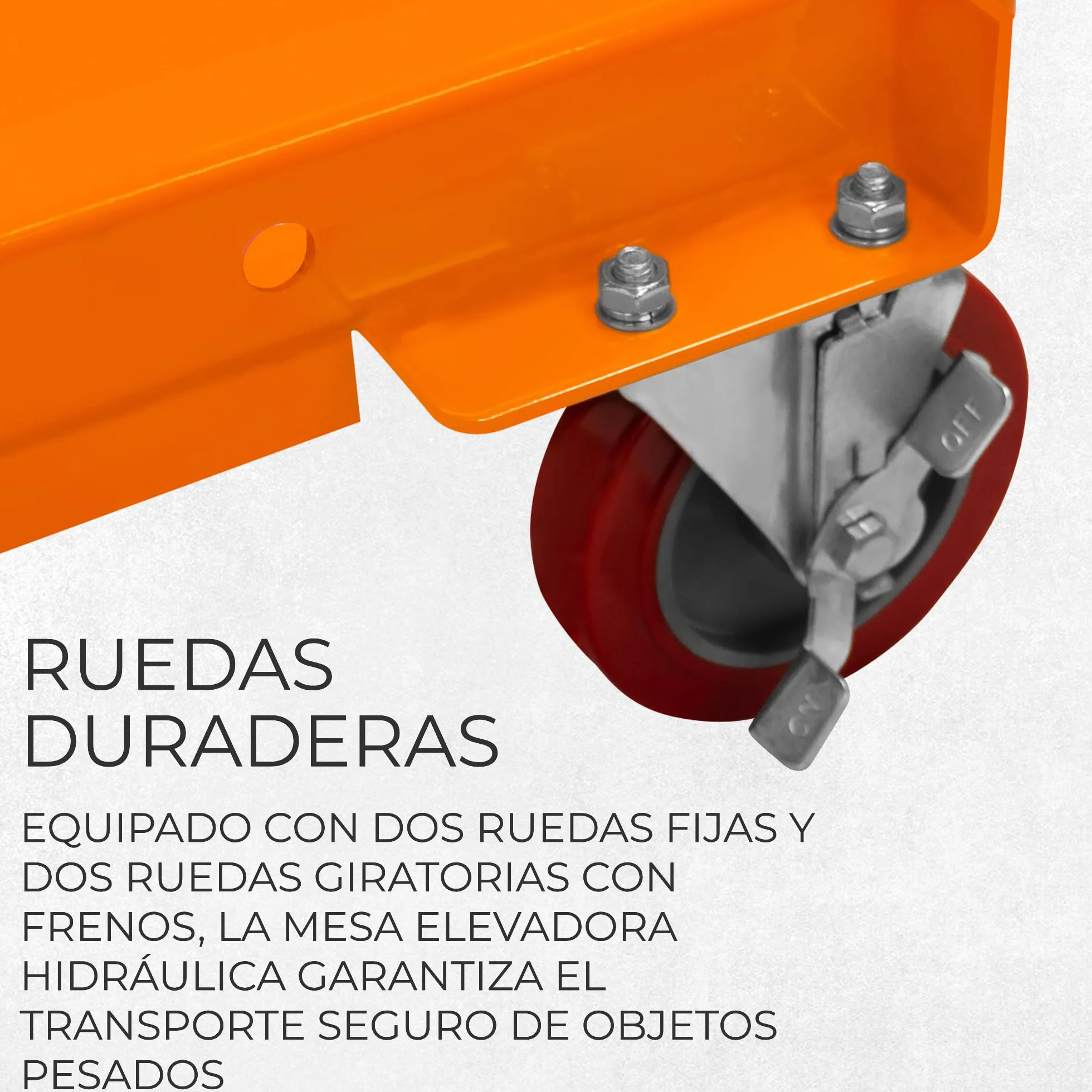 Mesa Elevadora Hidráulica Manual Elevador de Tijera Industrial Profesional Comercial para Reparar Coches Motocicletas Taller Garaje Almacén Capacidad 500kg 1100lbs Altura 29-78cm Plataforma 81 x 51cm
