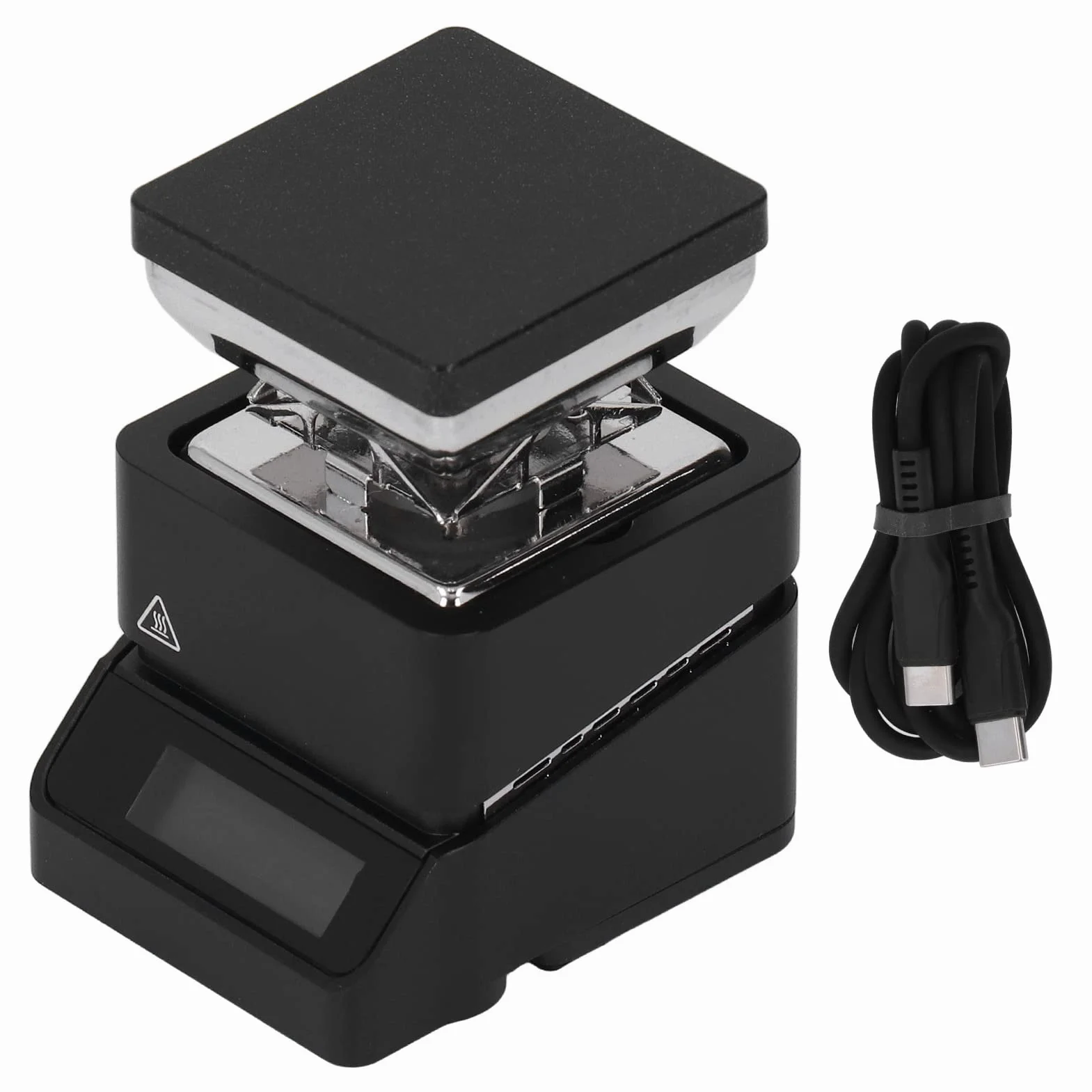 AUNMAS MHP30 Mini Estación de Precalentamiento de Placa Caliente 30x30 Mm 60 W Precalentador de Temperatura Constante Ajustable para Reparación de Placas de Circuito con Pantalla OLED