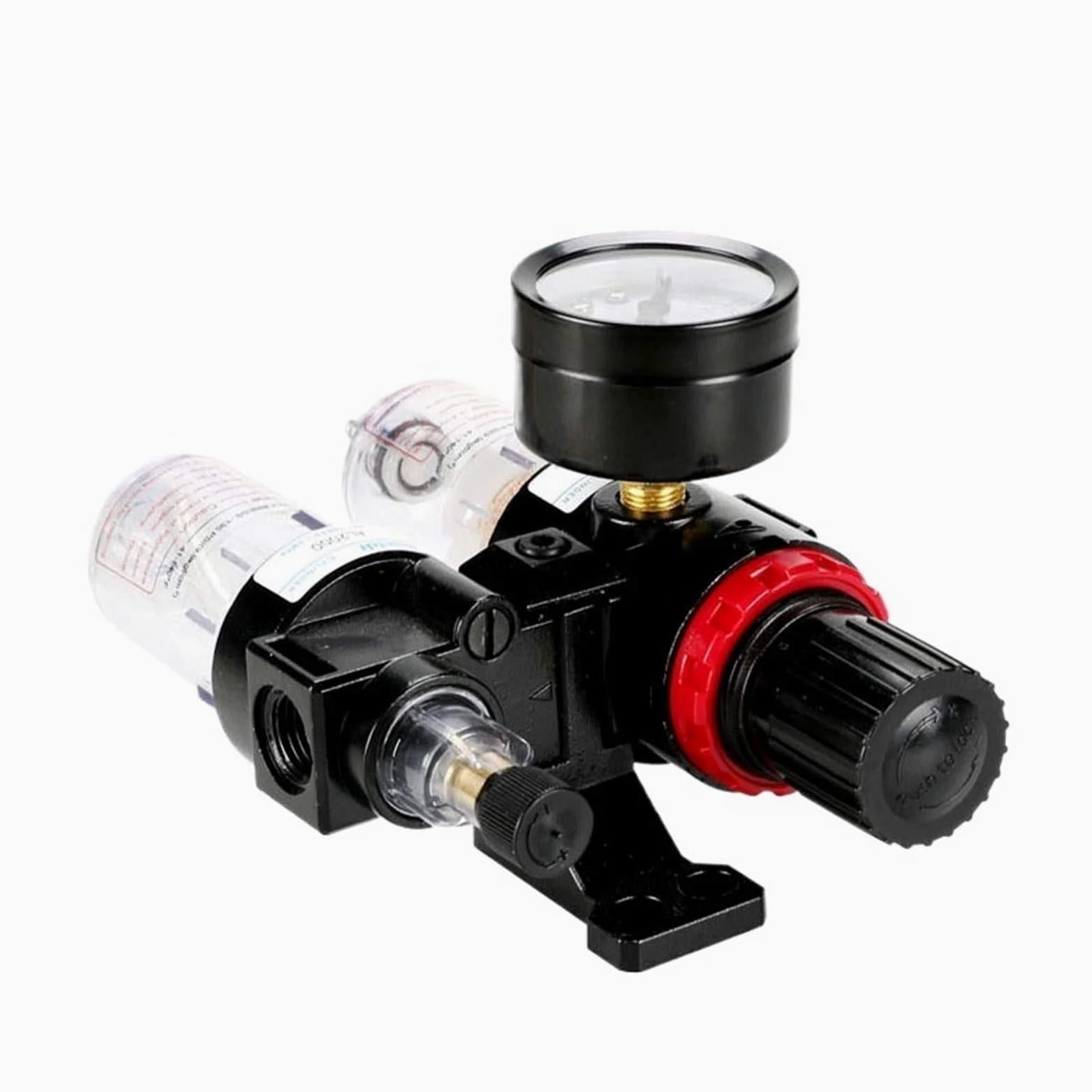 Compresor de procesador de aire AFC2000 1/4, filtro de aire, aceite y agua, regulador de presión, filtro de trampa Vavle AFC-2000(AFC-SMPM20)