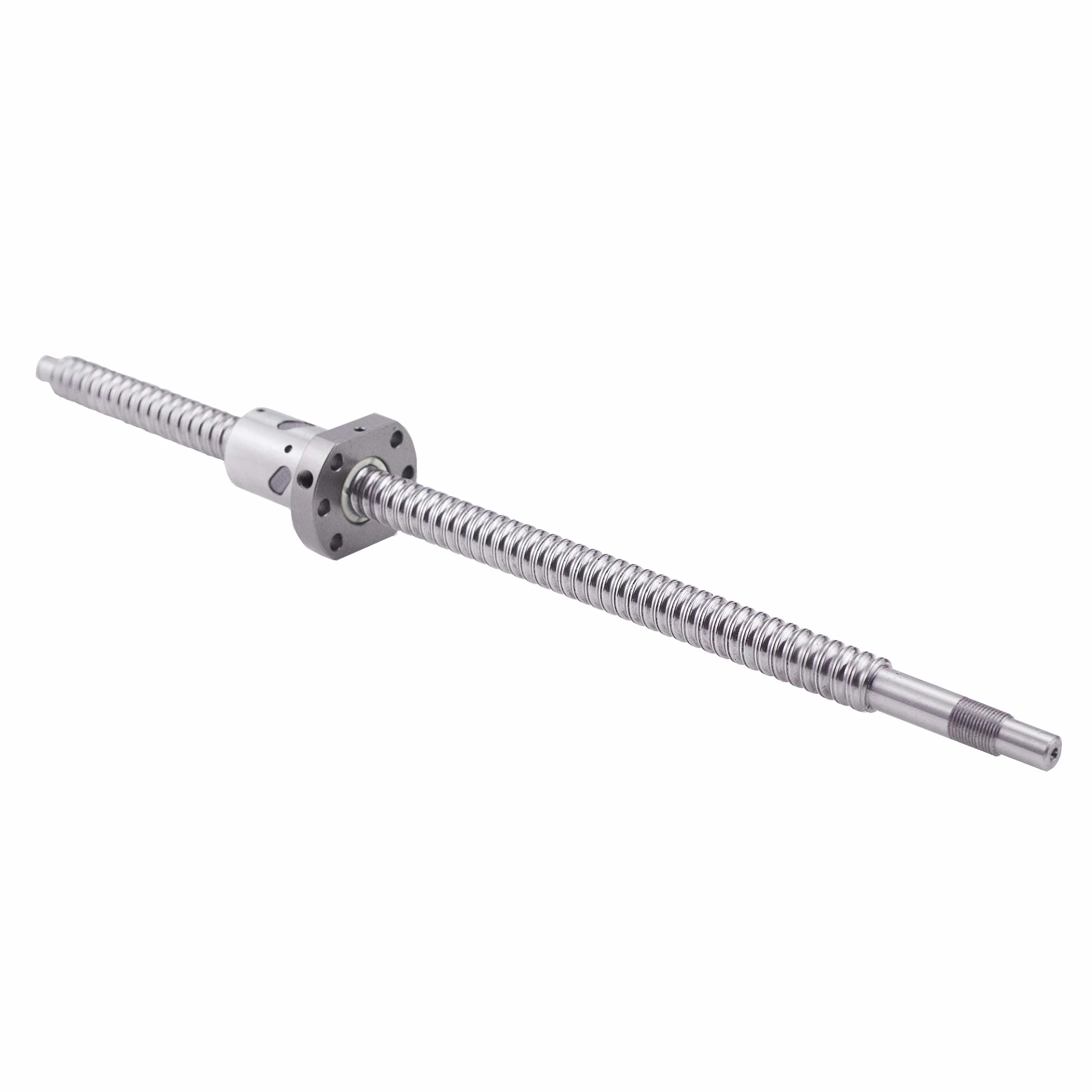 Husillo de Bolas SFU1605 RM1605 Longitud de 500mm Diam 16mm con Tuerca Metálica y con Extremos Mecanizados de BK/ BF12 para CNC, Longitud de Approx 19.7 inch/ 500mm