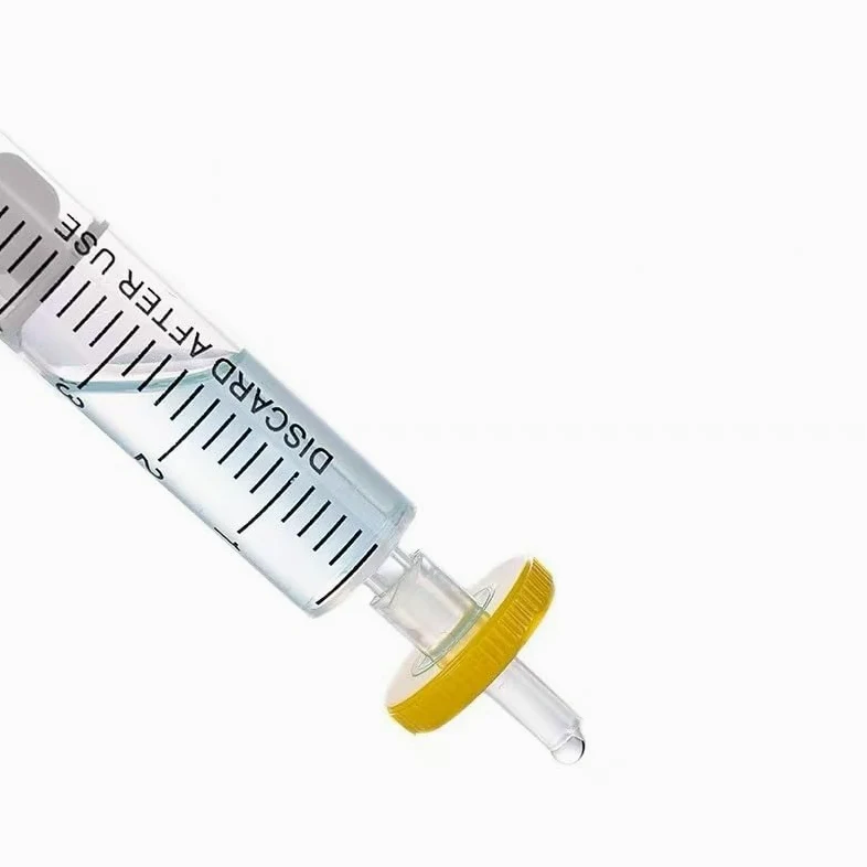 Filtro de jeringa de 13/25 mm, nailon PES PTFE MCE fibra de vidrio 0,22/0,45 μm | Filtro de laboratorio desechable de membrana múltiple for prefiltración de muestras de gas líquido(25mm 0.22um PTFE)