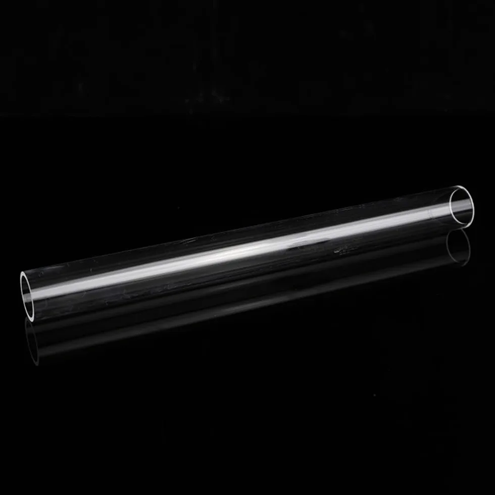 1Ud Tubo Vidrio Cuarzo Resistente Temp 3Mm/4Mm Para Laboratorio E Industria | Tubo de vidrio transparente(50mmx4mmx500mm)