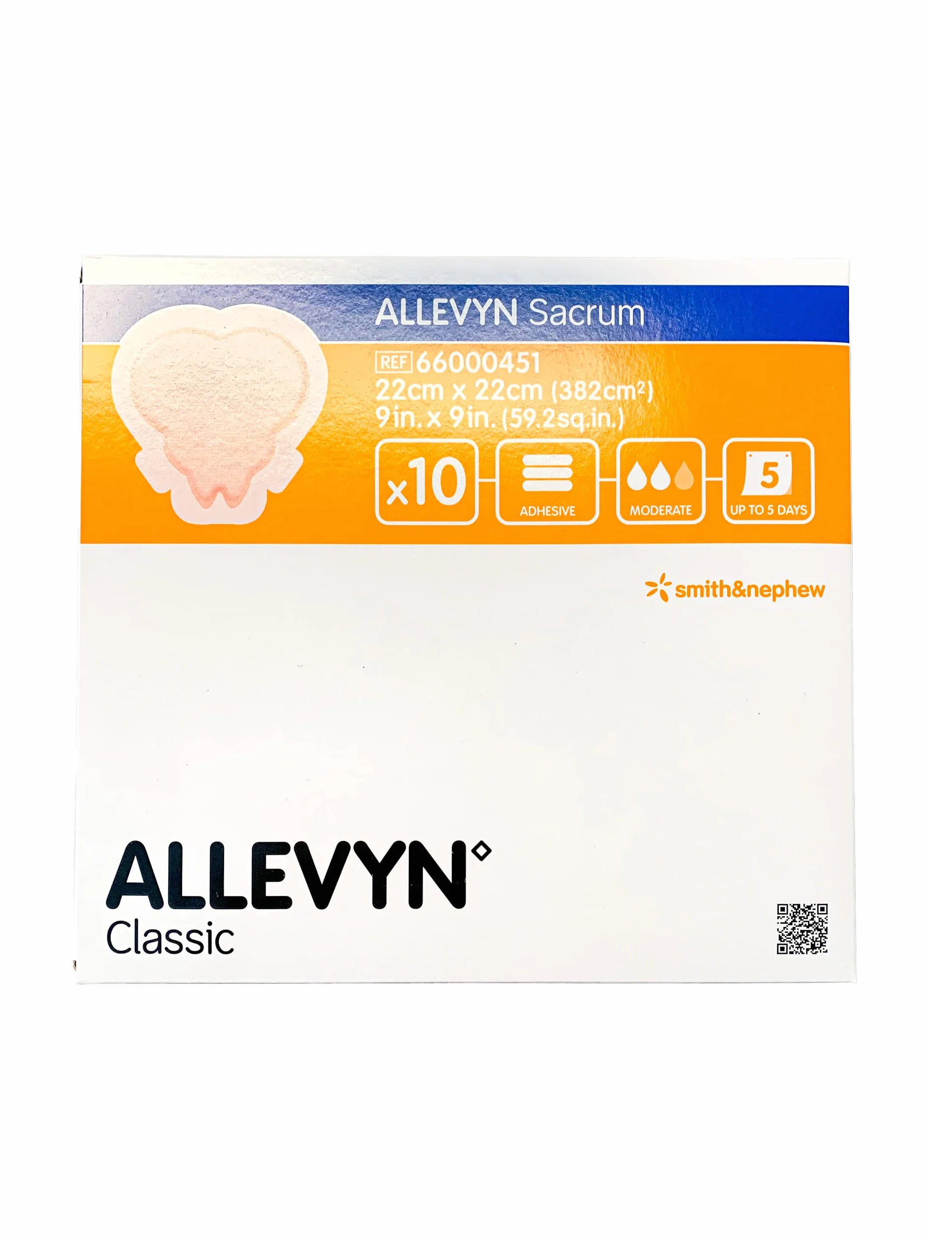 Smith & Nephew Allevyn Sacrum 22,5x22,1 10pz