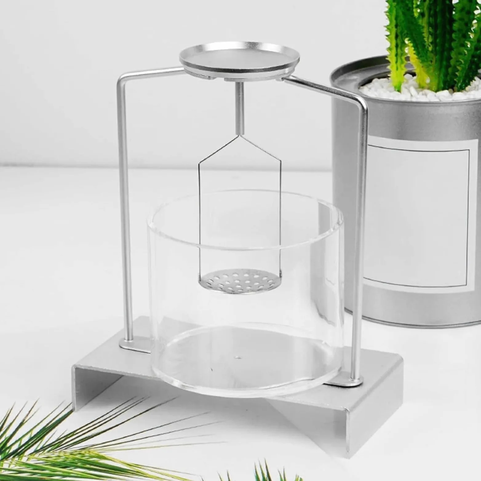 Kit de determinación de densidad para piedras preciosas sólidas, líquidos, marco de prueba de gravedad específica para laboratorio y escuela