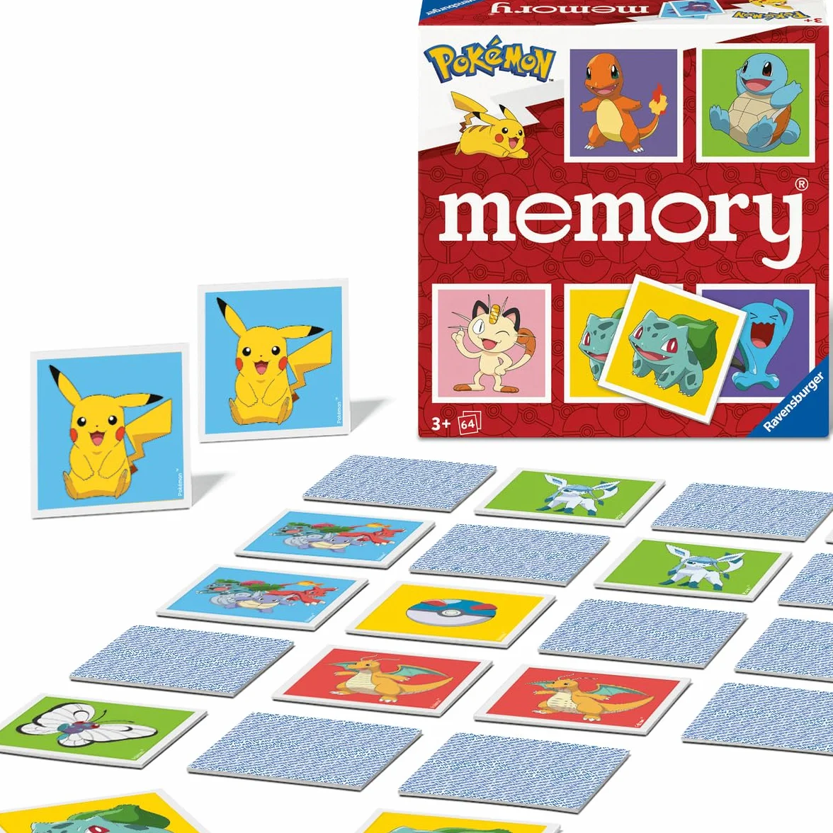 Ravensburger Memory® Pokemon Juego de Memoria para niños