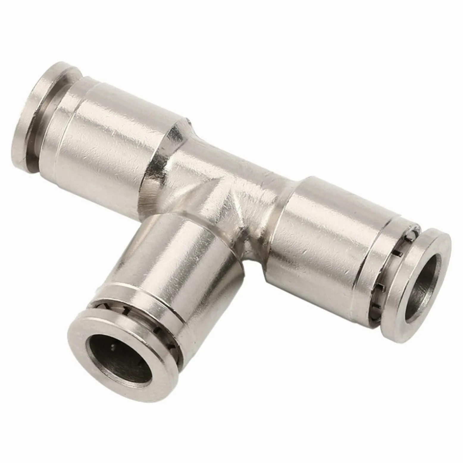Conector rápido de Gas, camiseta reductora tipo T PE4/8/10/12, tubo de inserción de plástico PEG8-6 10-8 1 Uds.(TeereducingPEG16-12)