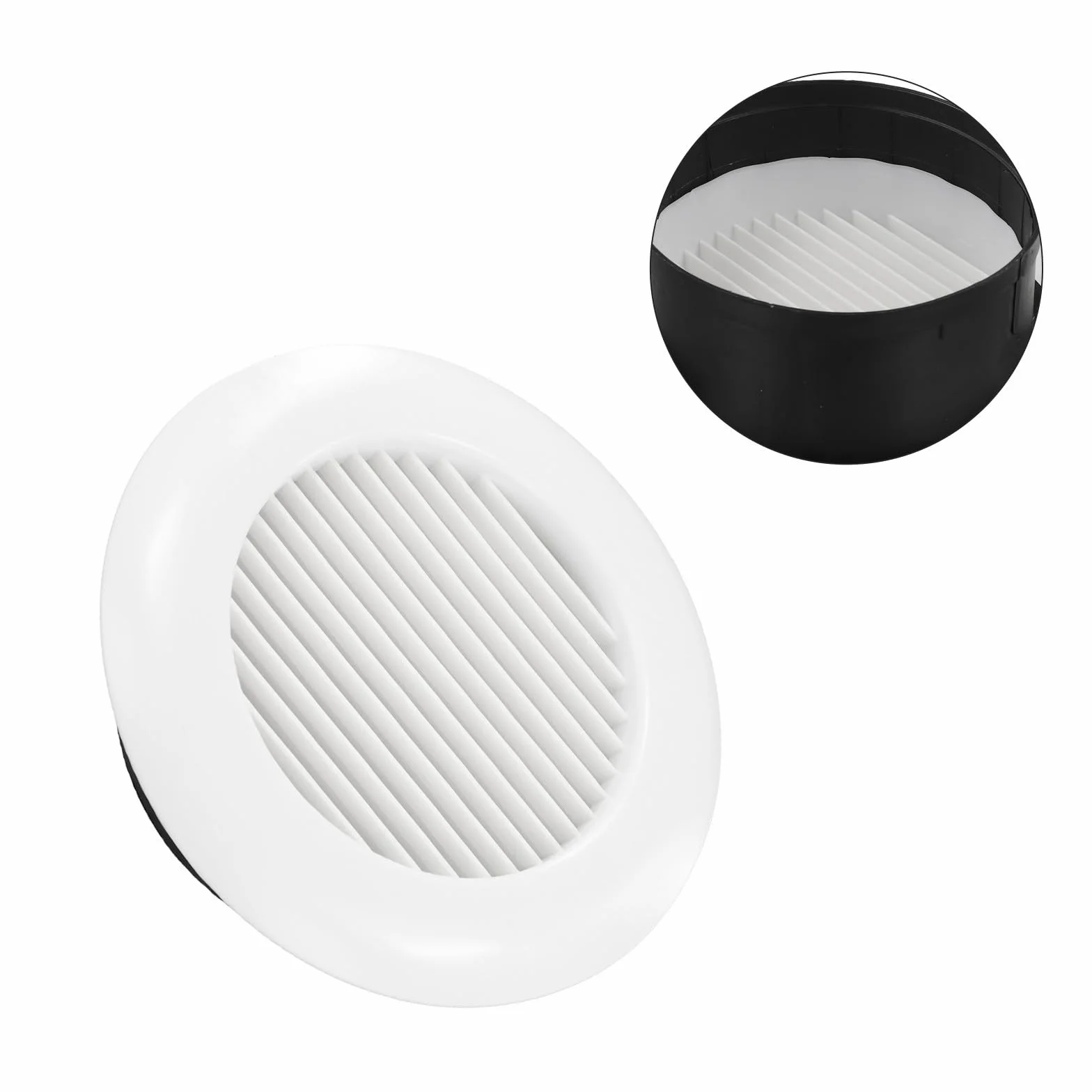 Cubierta compacta para conducto de rejilla de ventilación de aire interior 150 mm