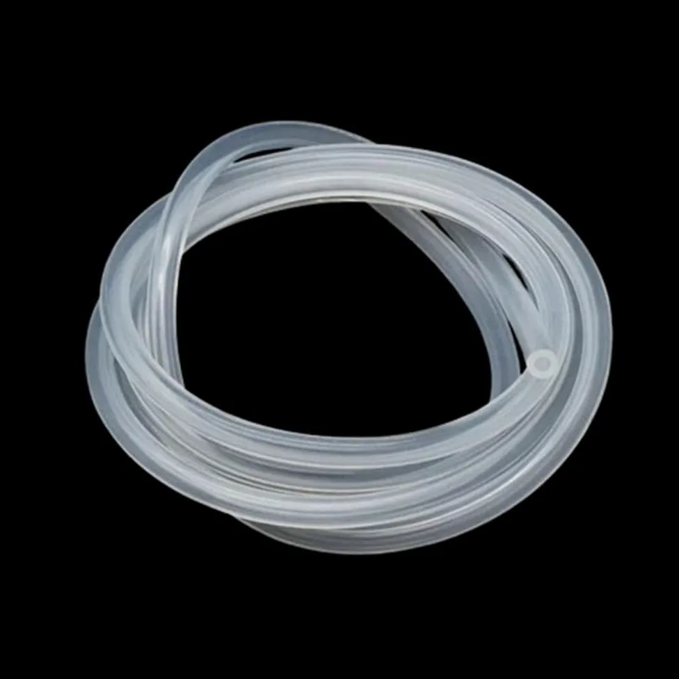 Tubo de silicona Flexible de 1 metro, manguera de goma de silicona transparente de 0,5mm a 50mm de diámetro interior, tubo de refrigeración al vacío(46 * 54mm)