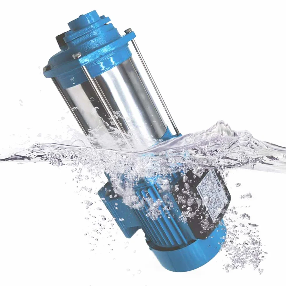 Bomba centrífuga Wulimasun, 10 bar 1" avanzada de acero inoxidable, 4000L/H, 2200 vatios, para granjas y estanques