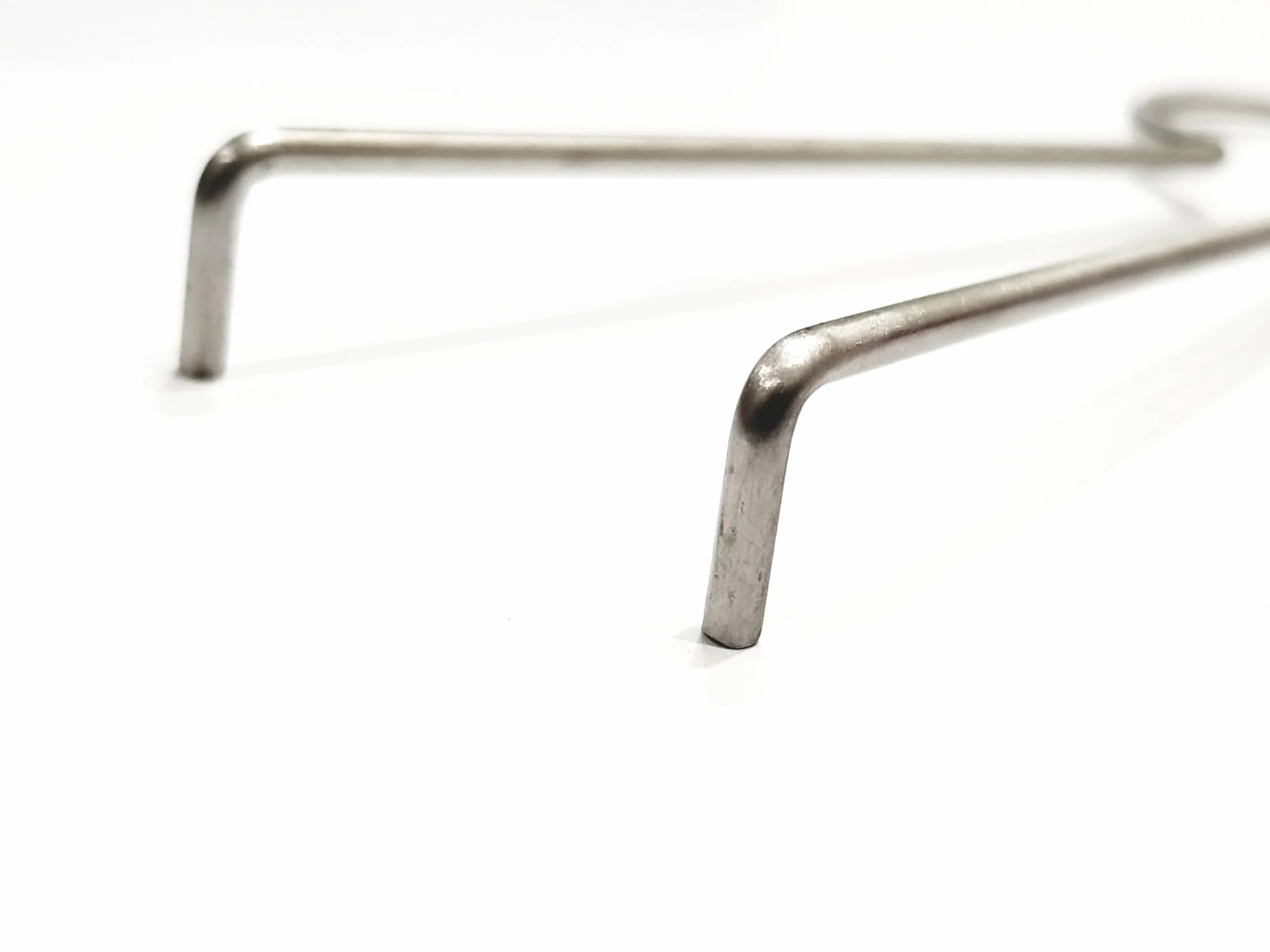 McKissock Marcador de pecho 38 mm acero inoxidable patrón ojo de cerradura