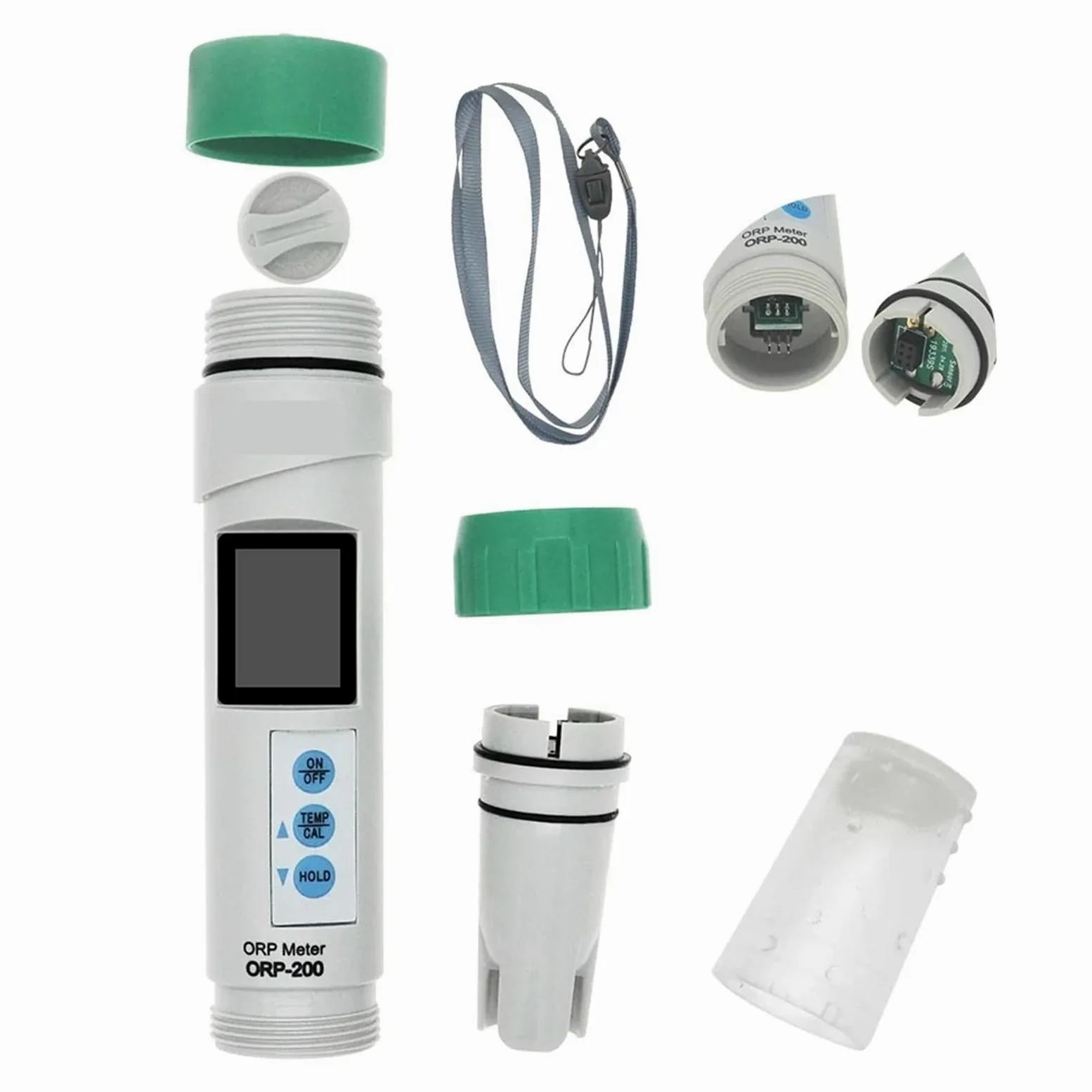 Medidor digital de ORP, pH y TDS, medidor temperatura, resistente al agua con calibración automática, portátil, COM-80/100/200/300/360, Monitor técnico