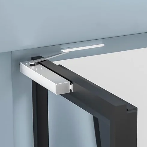 Abridor automático de ventanas con control remoto, apertura de 90° y empuje de 200 N, material de aleación de aluminio, diseño de rodillo silencioso para el hogar, oficina y uso comercial