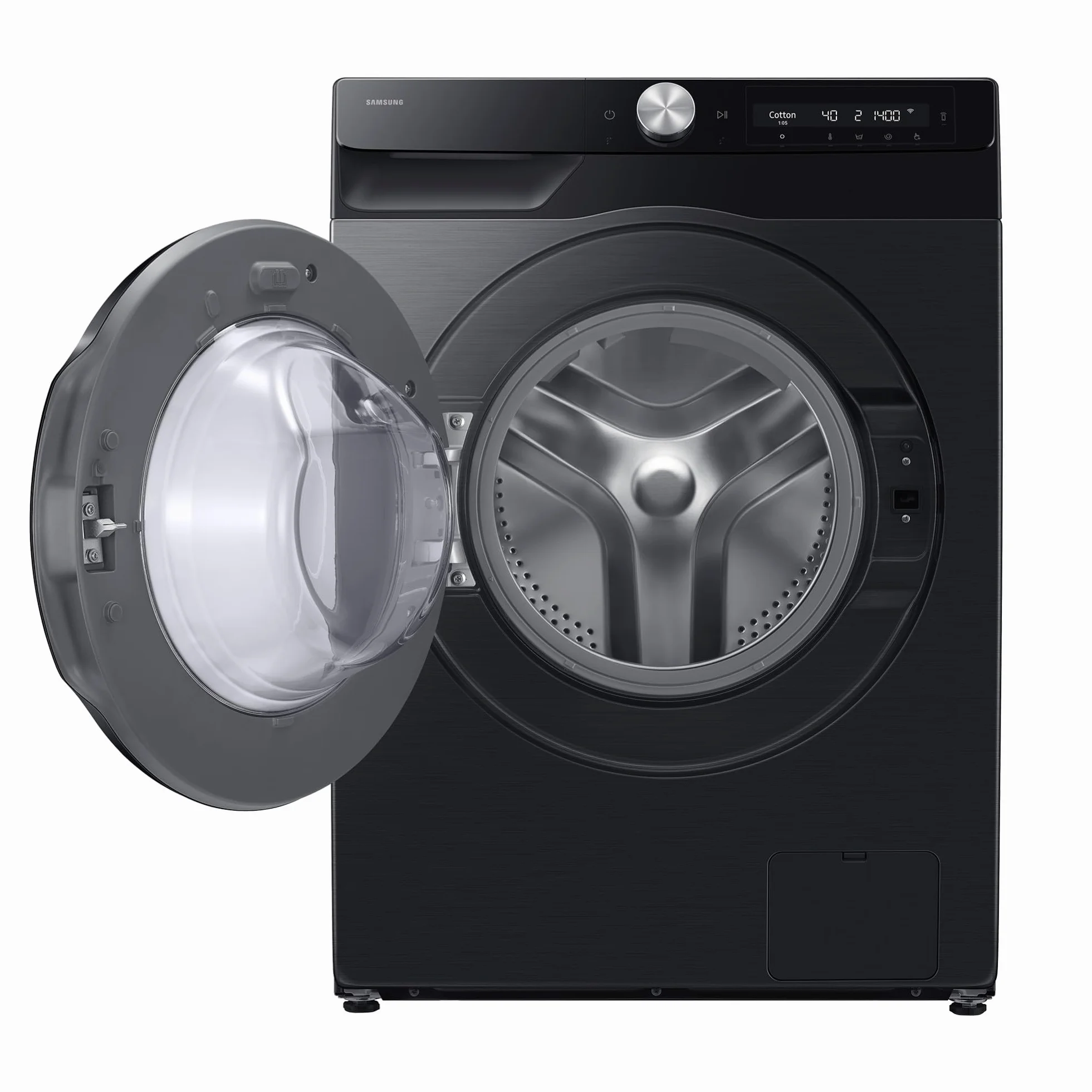 Samsung Lavasecadora AI 9kg/6kg Autodosificación Clase D Negra WD90HG6U94BBU3