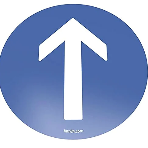 Cartel de dirección para el suelo, VPA 1 pieza