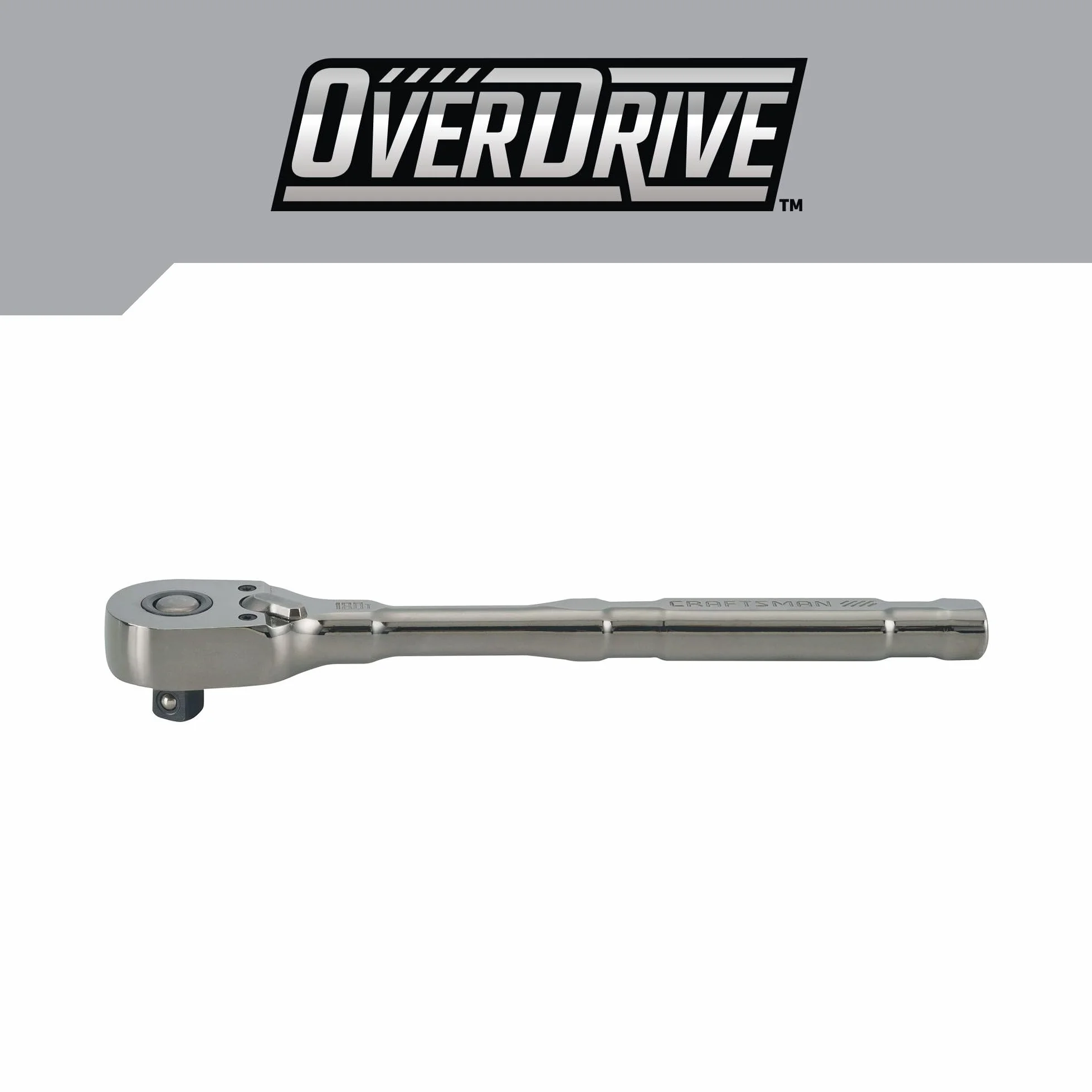 CRAFTSMAN OVERDRIVE 1/2" Drive 180T Pear Head Ratchet CMMT82113
