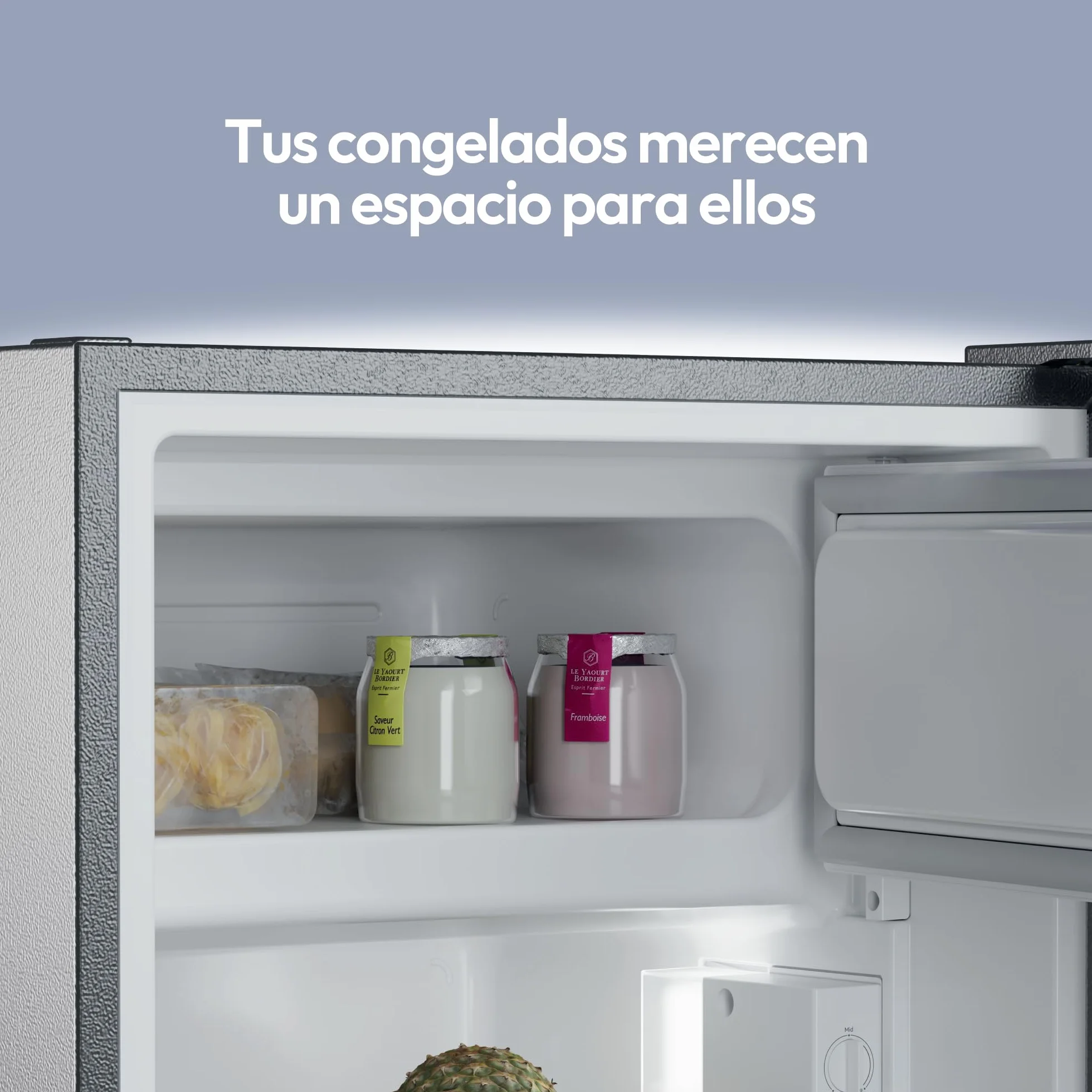 CANDY CNOQ2S58EX Frigorífico Mini Congelador 54,5x85cm 129L Inox
