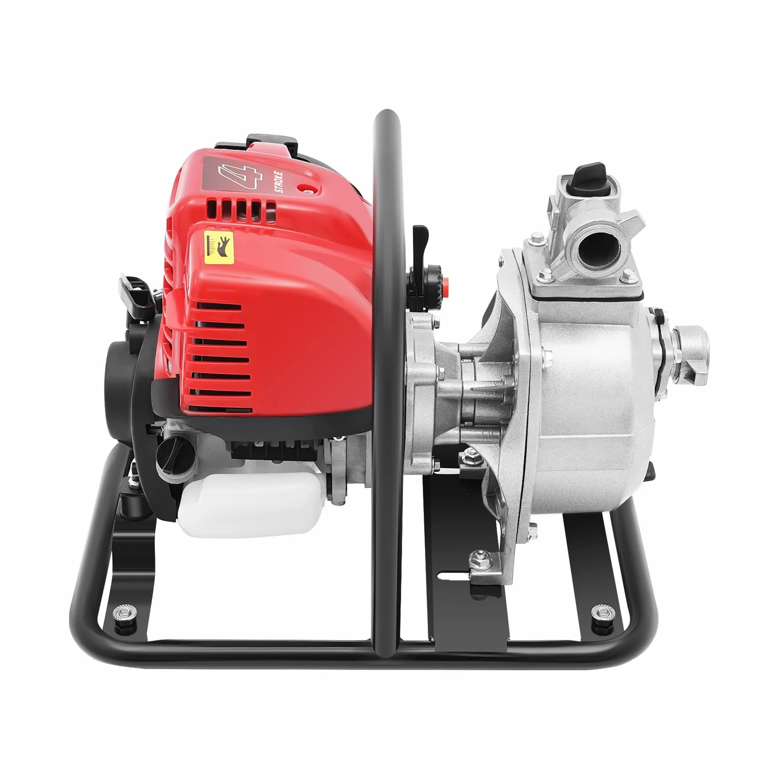 Bomba de agua de gasolina de 4 tiempos, bomba de motor de alta presión para jardín, bomba de lodo, bomba de gasolina, motor de un cilindro refrigerado por aire, 38cc, 1,2 kW, 8500 rpm