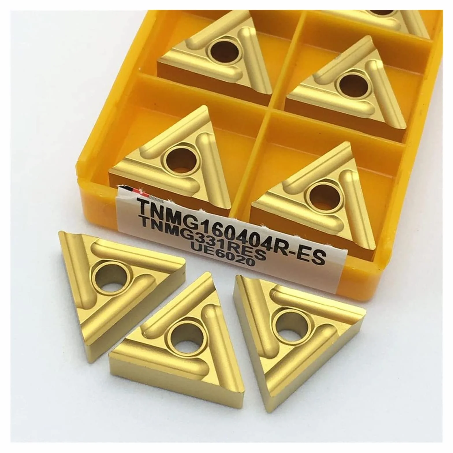 Tnmg160404r Tnmg160404l Inserciones de carburo Cortador de fresado Herramientas de torneado Cnc