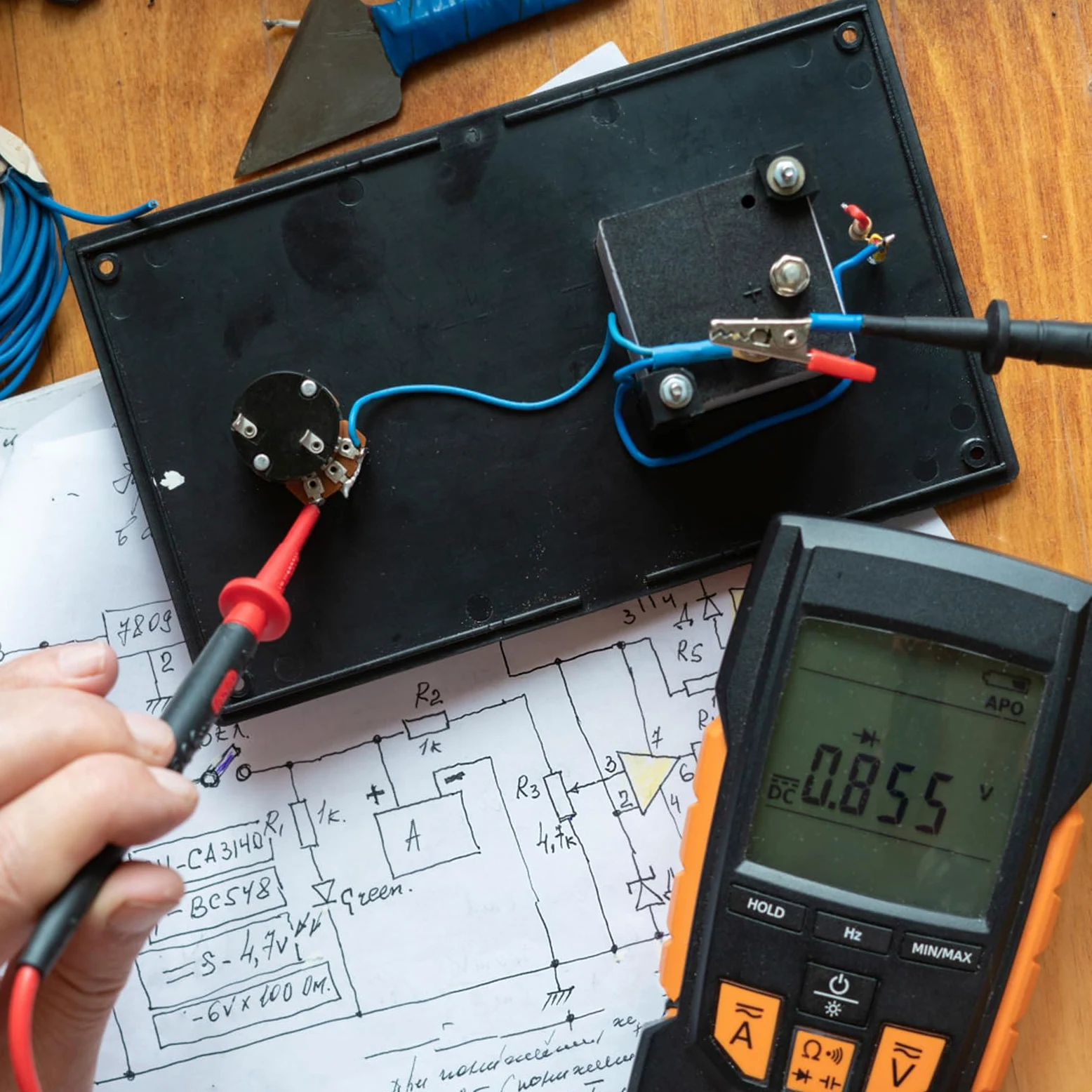 Kit de Cables de Prueba de Multímetro Eléctrico 92 | Kit de Cables de Prueba de Circuito, Automotriz Multifunción con 72 Terminales, Pinzas de Cocodrilo y Sondas de Prueba