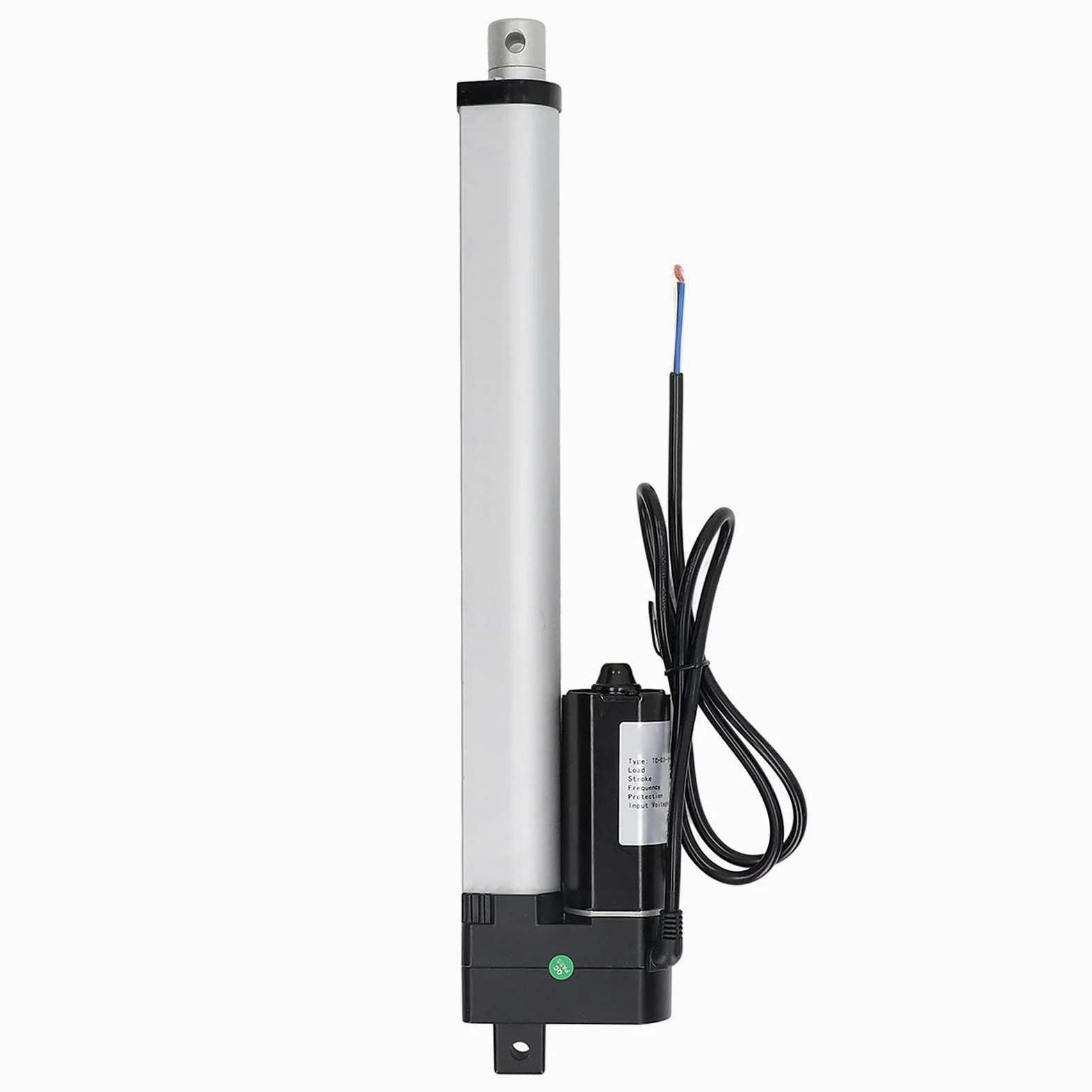 Keenso Actuador Lineal Eléctrico de Alta Velocidad, de 350 Mm, 3000 N, para Elevación Industrial y Camas Eléctricas, Construcción Duradera (24V)